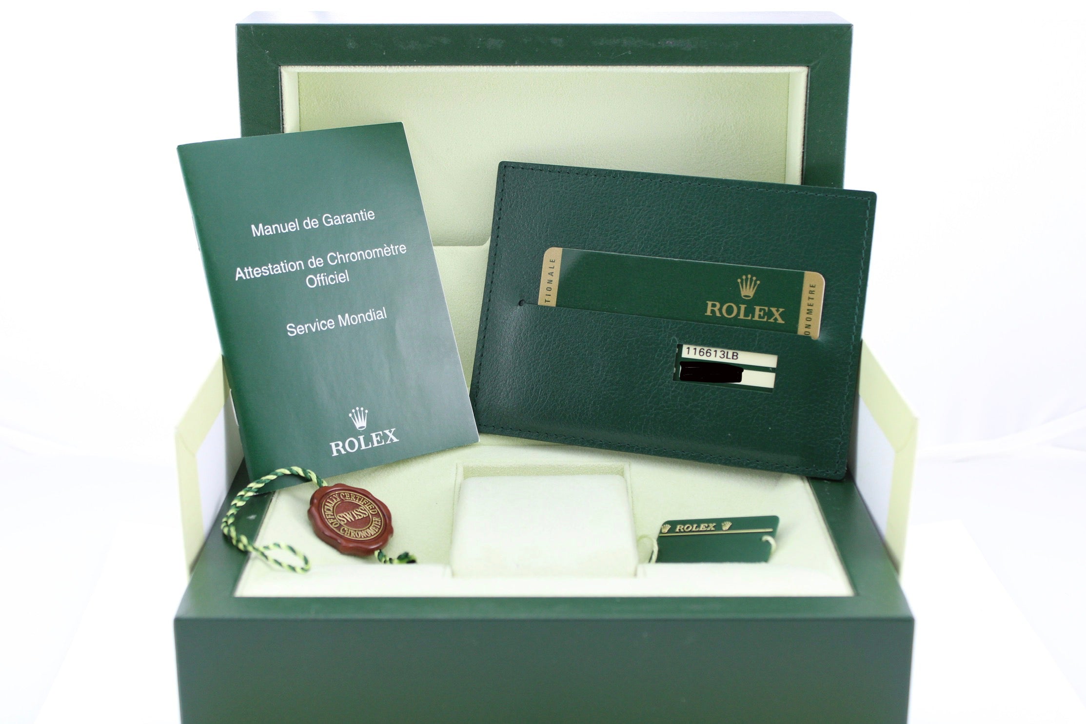 2014 Rolex Submariner Date Sunburst Two-Tone 18K Gold Steel 116613LB 40mm Oyster Watch With Box and Papers SKU: JLVGGG04265R6