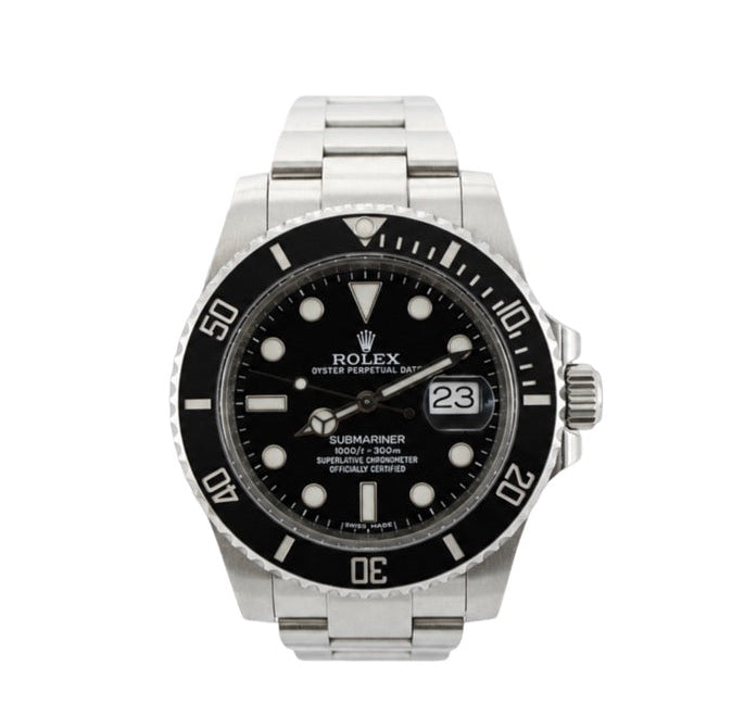 Rolex Submariner Date Black Stainless Steel 116610 40mm Oyster Watch SKU: JNEMG08262H7