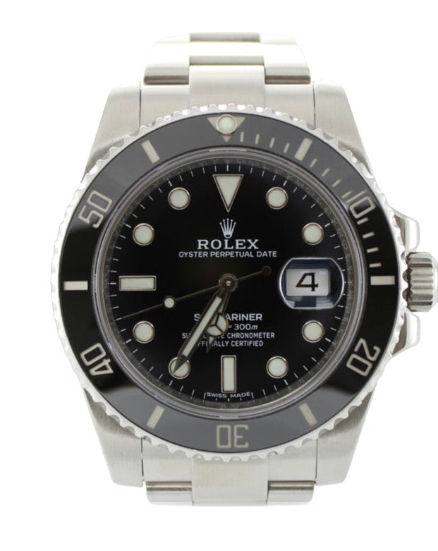 2018 Rolex Submariner Date Black Stainless Steel 116610 40mm Oyster Watch With Box and Papers SKU: JLLLGG0826295