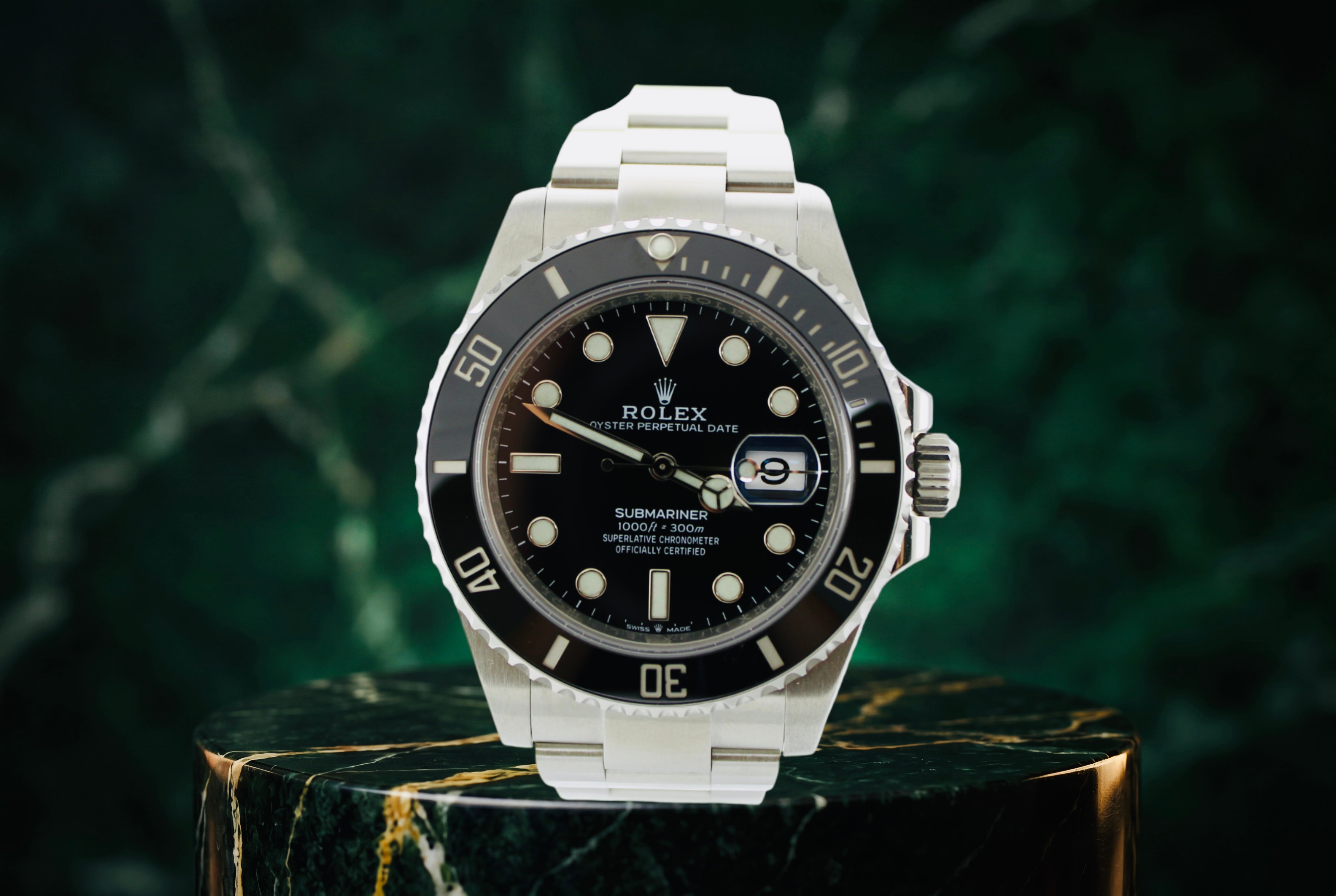 2023 Rolex Submariner Date Black Stainless Steel 126610 41mm Oyster Watch With Box and Papers SKU: JLVGOM08266L9