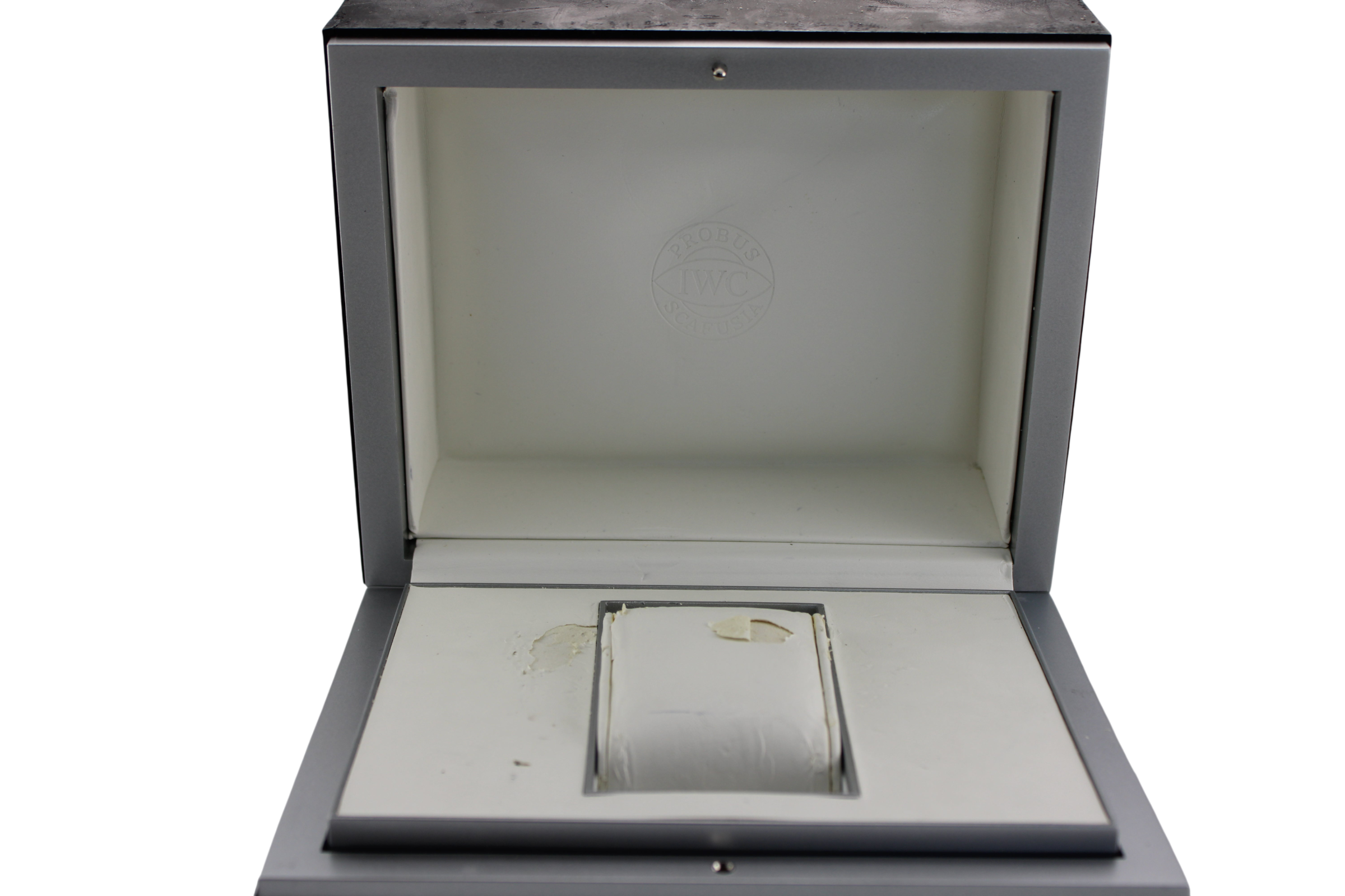 2013 IWC Spitfire Grey Stainless Steel IW387802 43mm Watch With Box and Papers SKU: JOMMG0426727