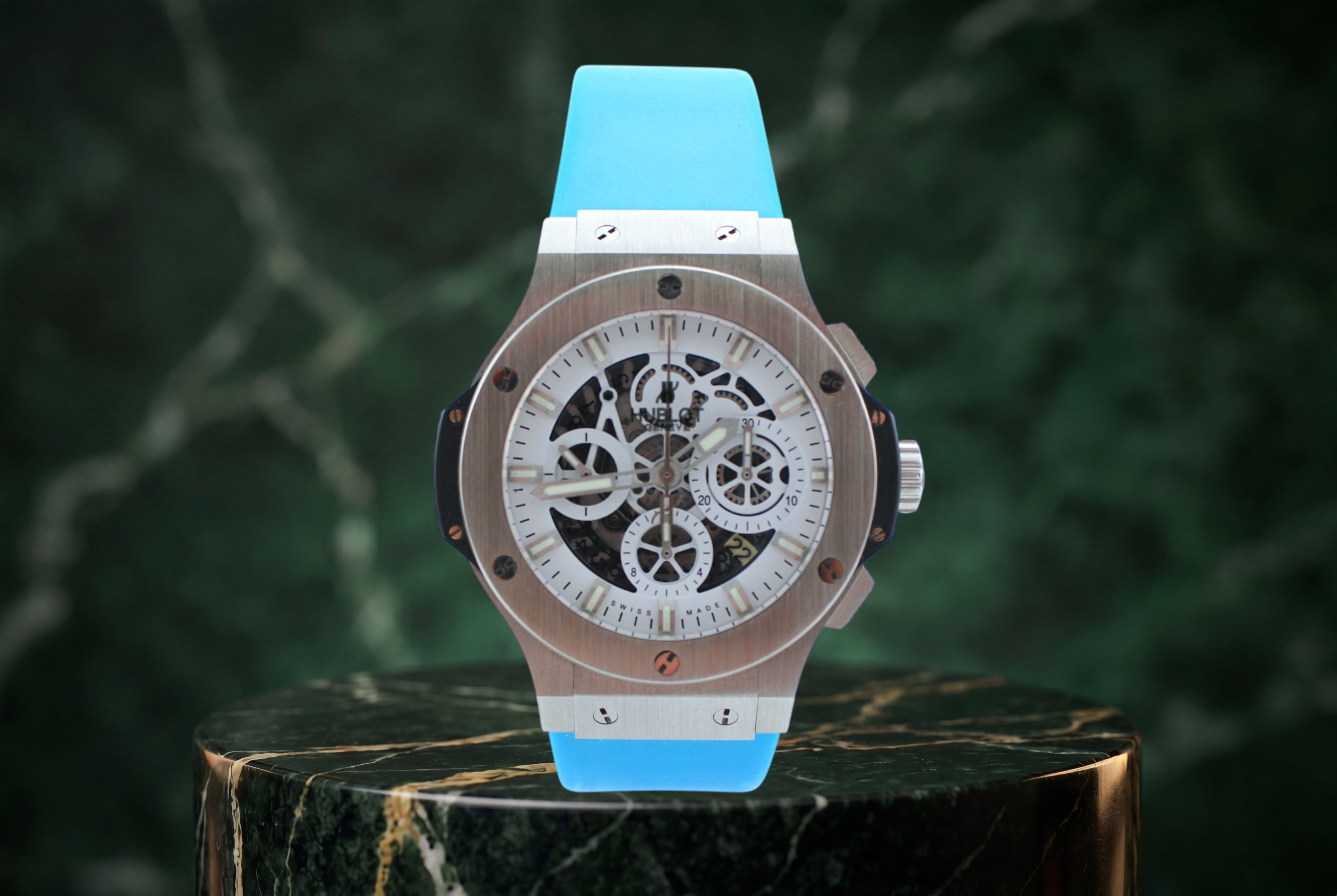 2011 Hublot Big Bang Aero Bang Limited Edition of 250 White Steel 44mm 311.SX.2010.GR.GAP10 Watch With Box and Papers SKU: JMIGG0626868