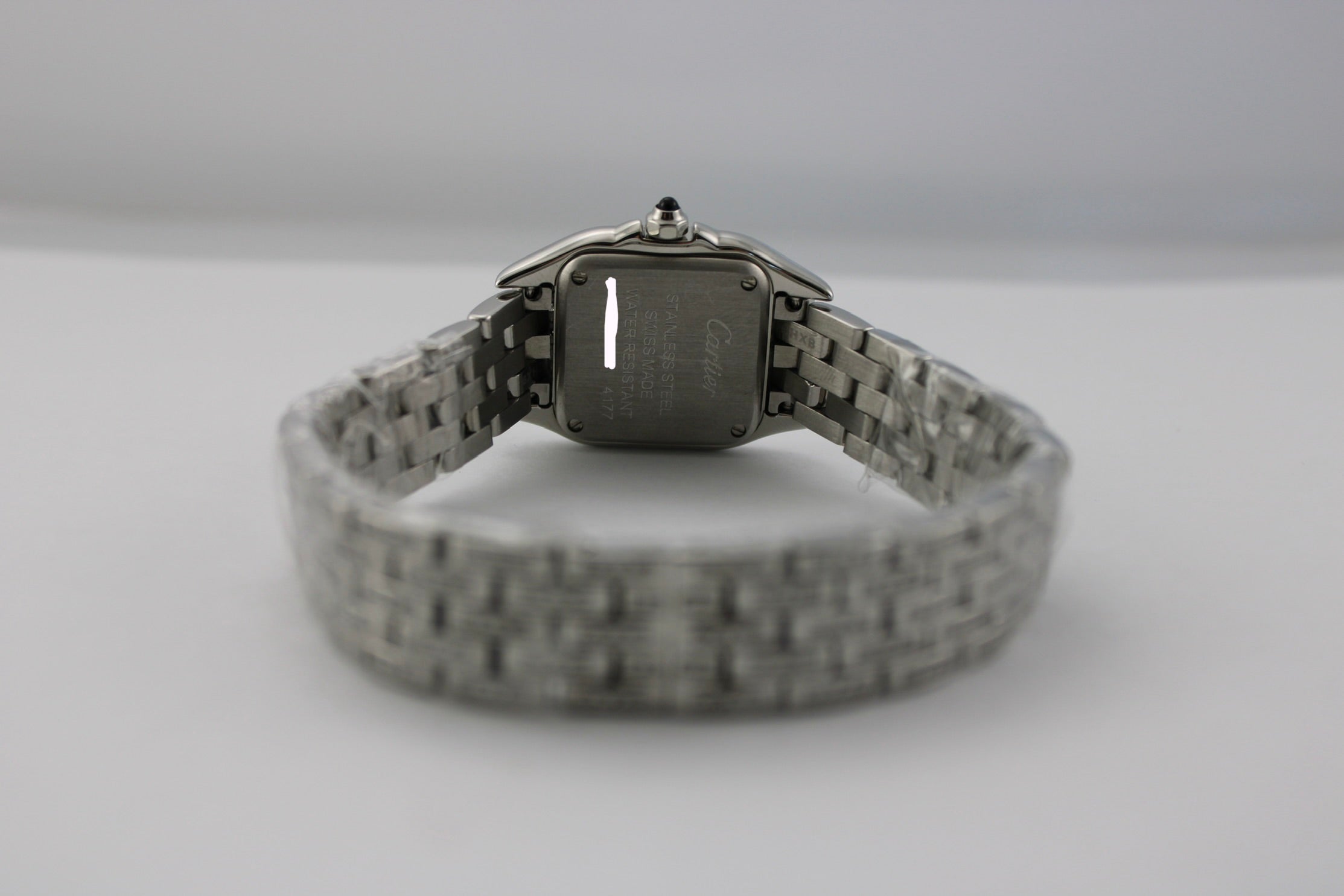 NEW Cartier Panthere White AM Diamonds Stainless Steel WSPN0006 23mm Diamond Watch SKU: JVGGG0526028