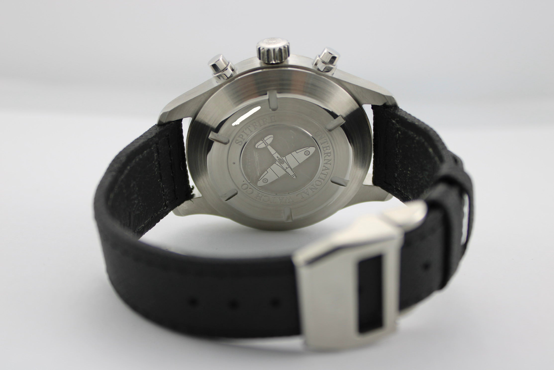 2013 IWC Spitfire Grey Stainless Steel IW387802 43mm Watch With Box and Papers SKU: JOMMG0426727