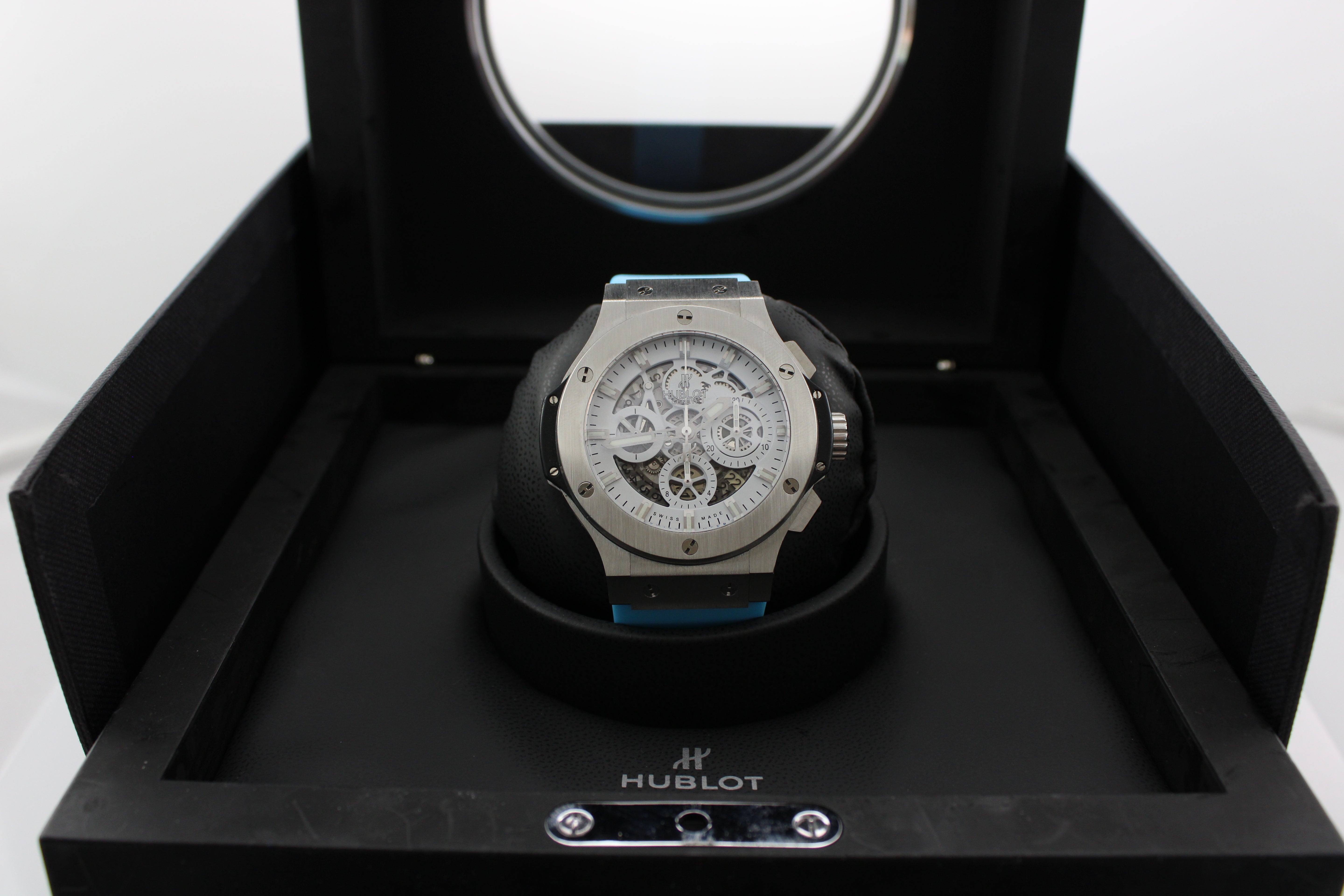 2011 Hublot Big Bang Aero Bang Limited Edition of 250 White Steel 44mm 311.SX.2010.GR.GAP10 Watch With Box and Papers SKU: JMIGG0626868