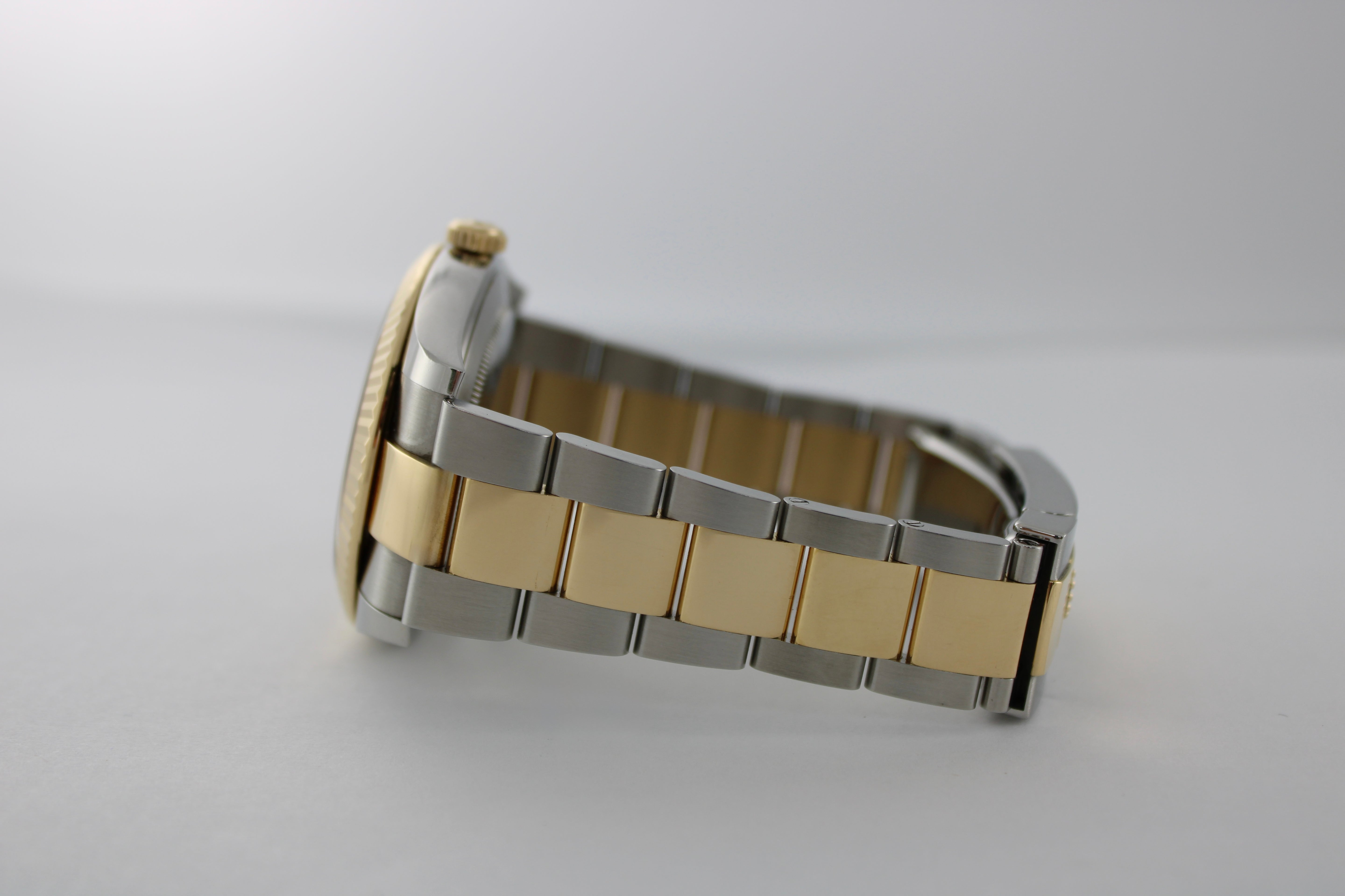 2019 Rolex Datejust White Two-Tone 18K Gold Steel 126333 41mm Oyster Fluted Watch With Box and Papers SKU: JLLOGG0826587