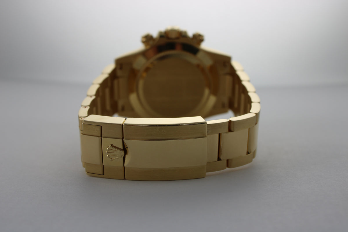2014 Rolex Cosmograph Daytona "Paul Newman" 18K Gold UNPOLISHED 116528 40mm Oyster Watch With Box and Papers SKU: JVIGGG03260J8