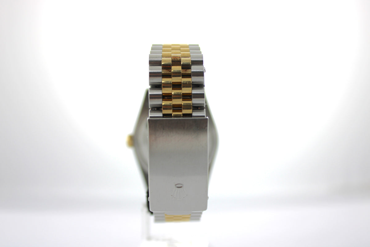 UNPOLISHED 2001 Rolex Datejust Champagne Two-Tone 16233 36mm Jubilee Watch With Box and Papers SKU: JMAGG0926696