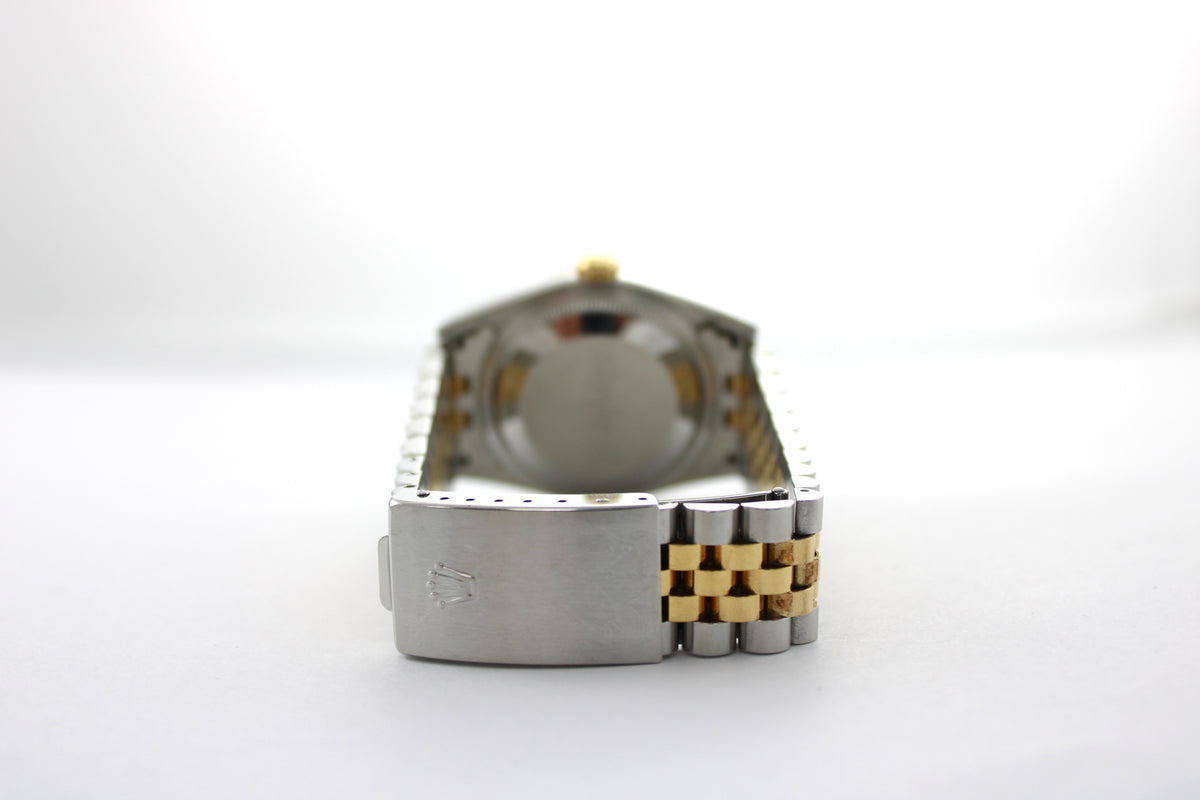 UNPOLISHED 2001 Rolex Datejust Champagne Two-Tone 16233 36mm Jubilee Watch With Box and Papers SKU: JMAGG0926696