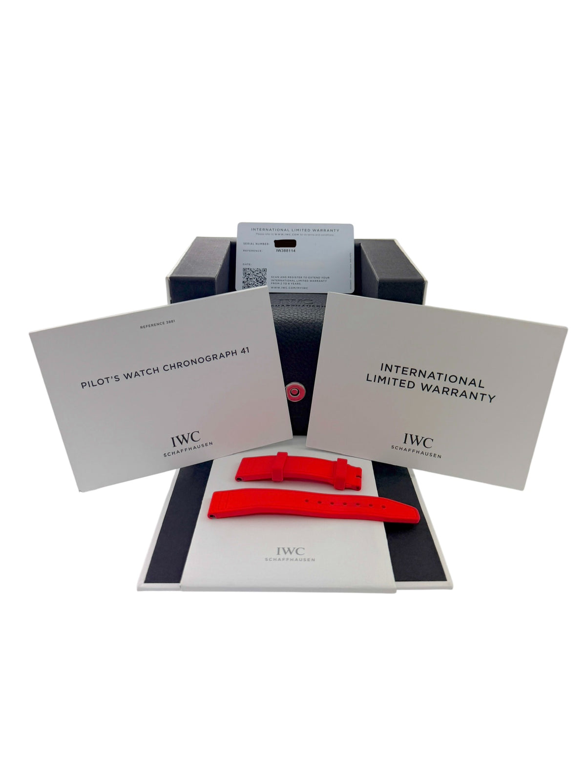 2023 IWC Pilot AMG Petronas Black Teal Titanium IW388114 41mm Watch With Box and Papers SKU: JMGGG0926089
