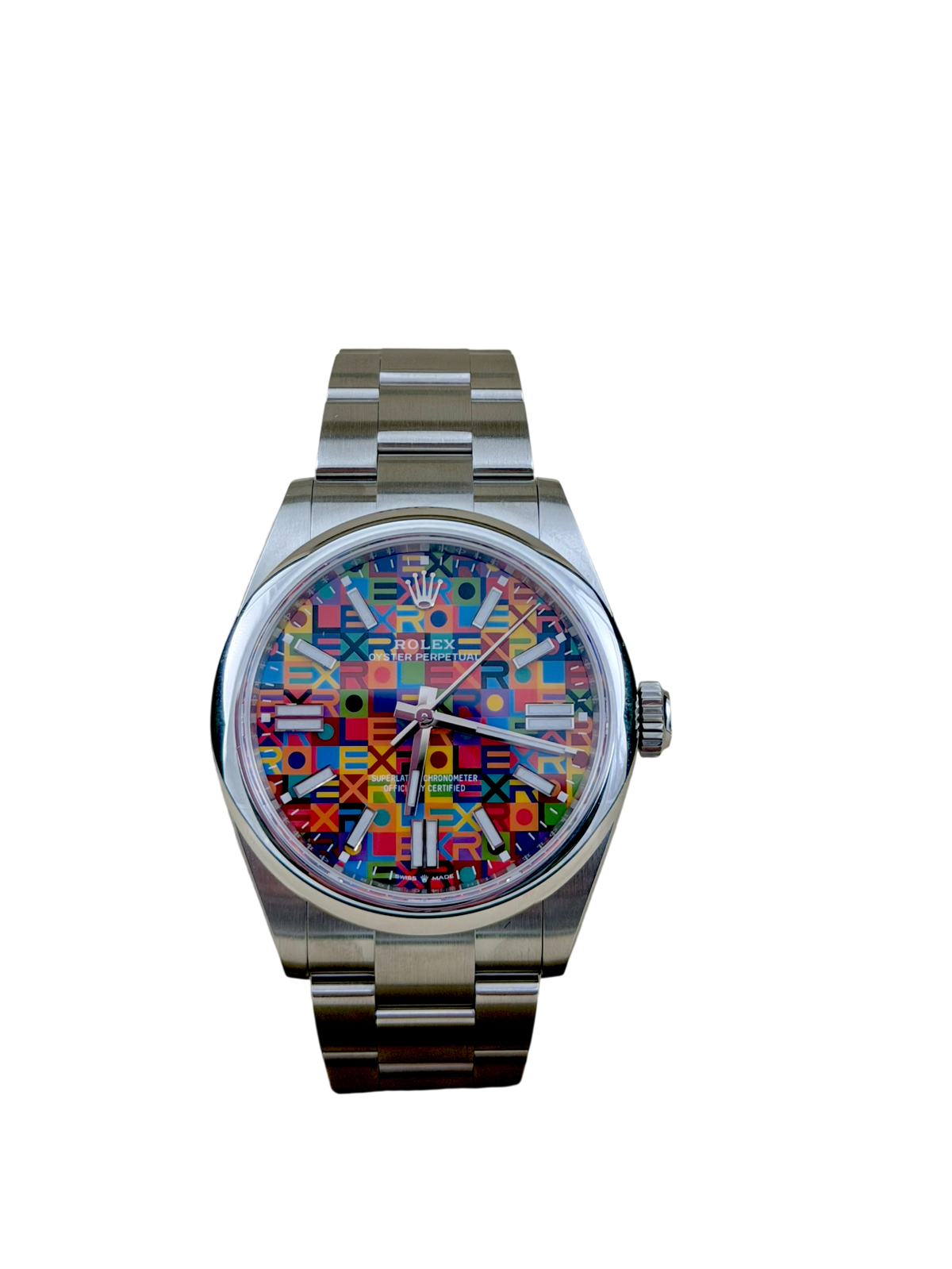 NEW STICKERED 2026 Rolex Oyster Perpetual 100th Anniversary 134300 Steel 41mm Watch With Box and Papers SKU: JLNLGG1026268