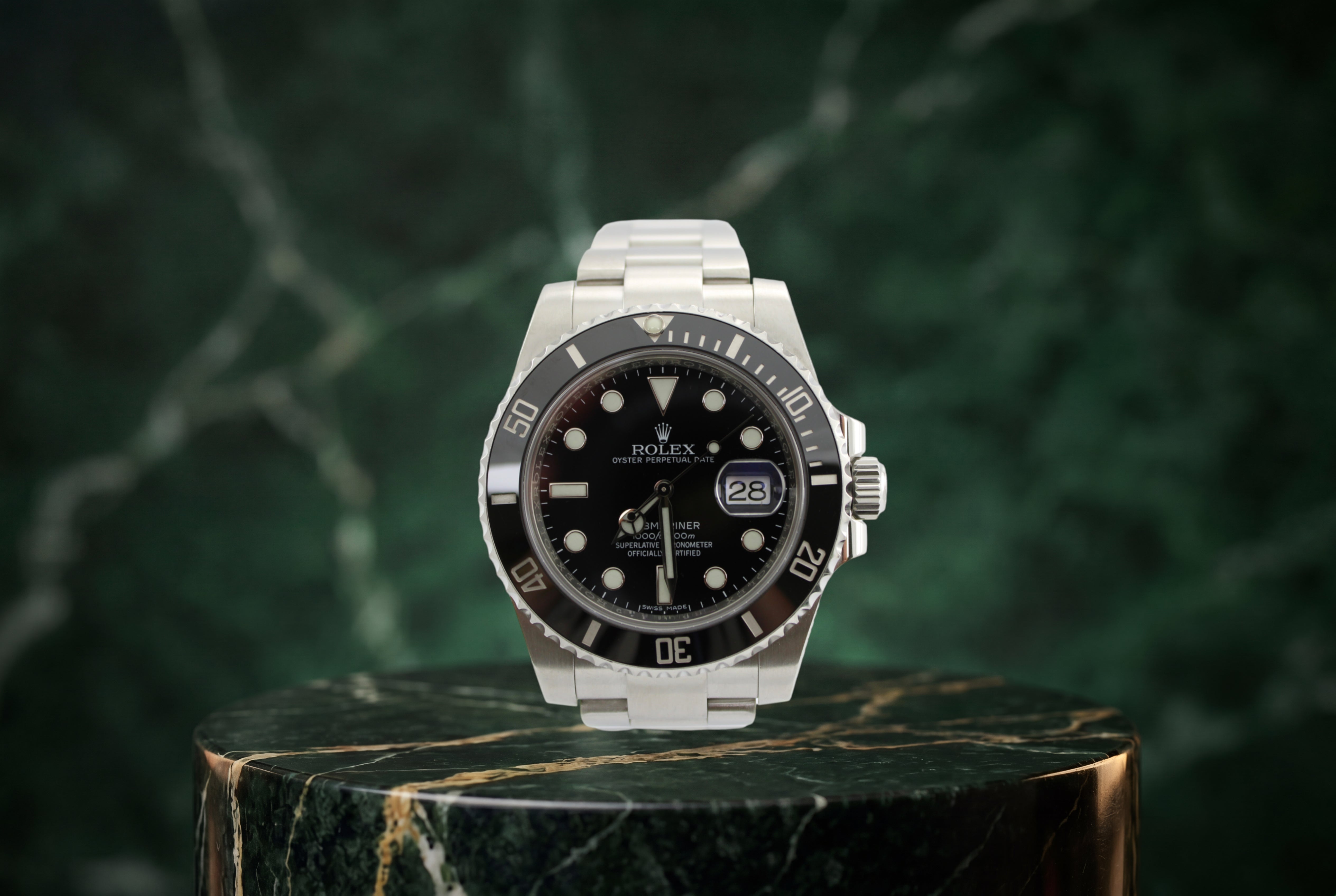 Rolex Submariner Date Black Stainless Steel 116610 40mm Oyster Watch With Papers SKU: JLGIOM0826719