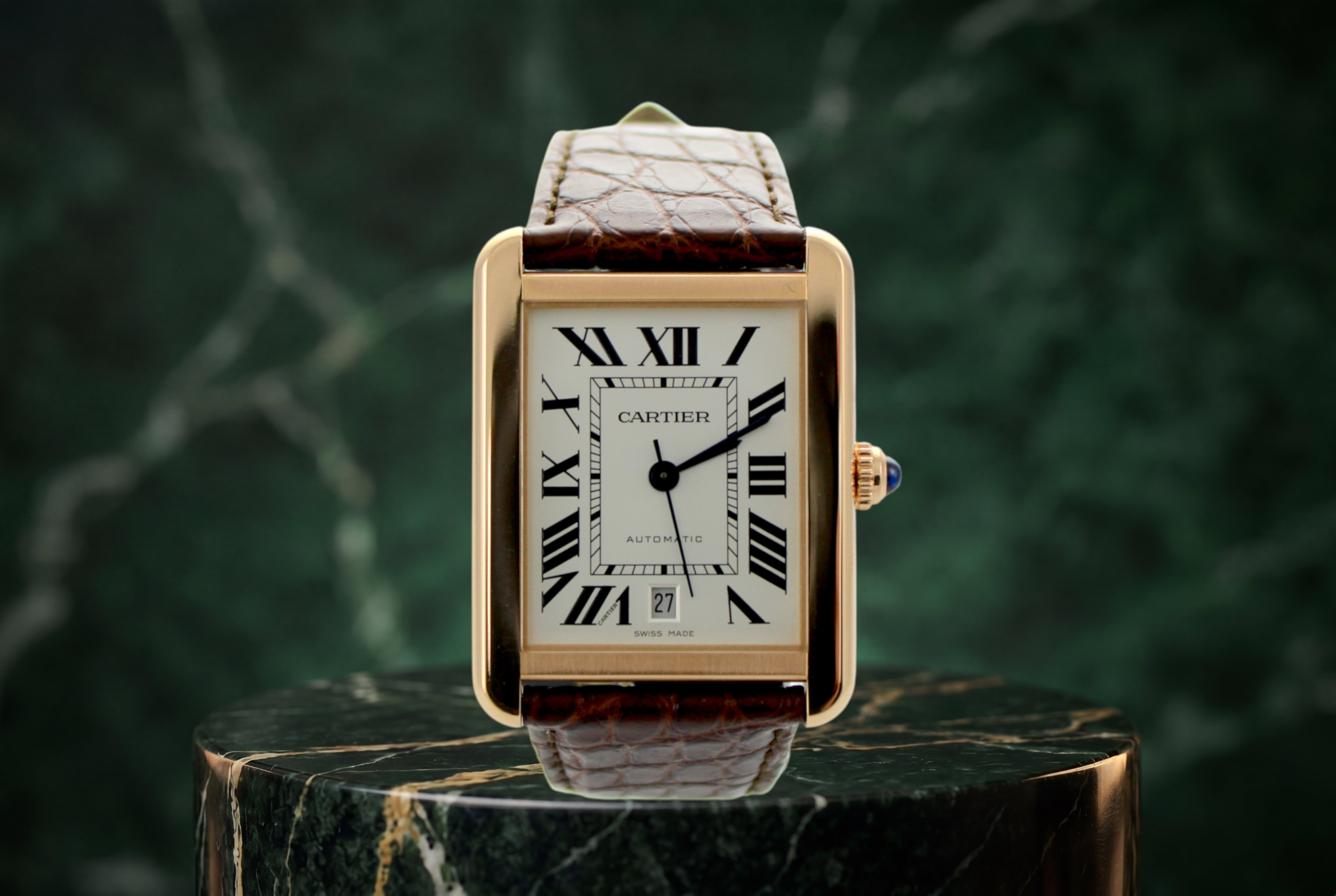 2021 Cartier Tank XL W5200026 Quartz 41mm x 31mm 18K Rose Gold Watch With Box and Papers SKU: JMKGG08269XX