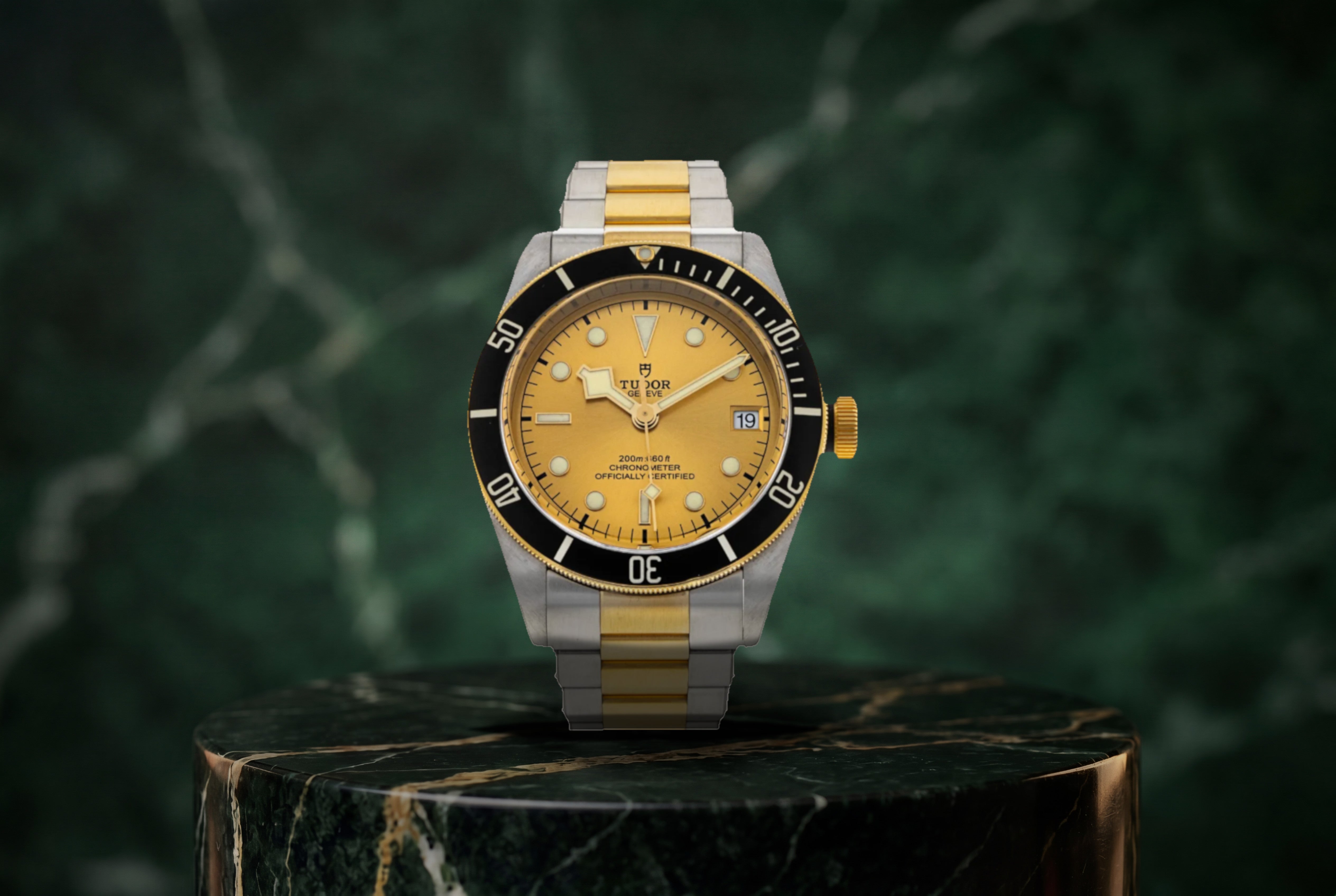 NEW SEPTEMBER 2025 Tudor Black Bay S&G Champagne Two-Tone Steel/ 18K Gold 79733N 41mm Watch With Box and Papers SKU: JEGGG0426806