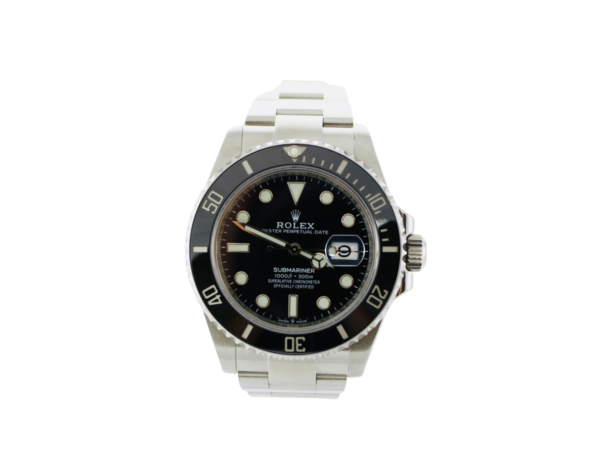 2023 Rolex Submariner Date Black Stainless Steel 126610 41mm Oyster Watch With Box and Papers SKU: JLVGOM08266L9