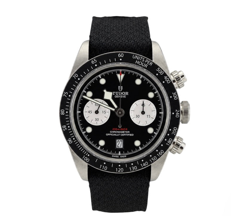 NEW AUGUST 2025 Tudor Black Bay Chronograph Black Steel 79360N 41mm Watch With Box and Papers SKU: JVMGG0426835
