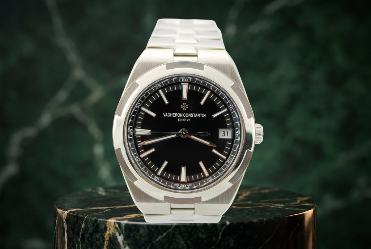 Vacheron Constantin Overseas Black 4500V Stainless Steel 41mm Watch SKU: JLAMGM0226904