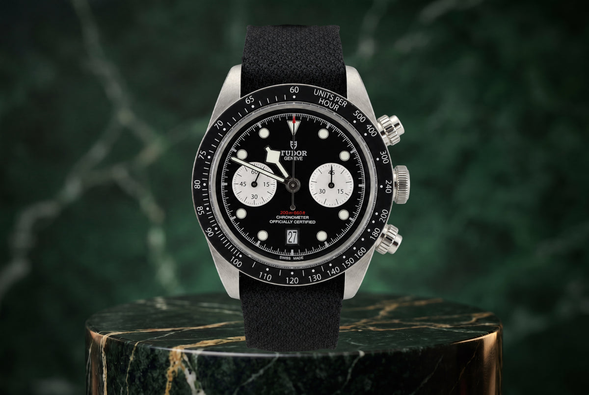 NEW AUGUST 2025 Tudor Black Bay Chronograph Black Steel 79360N 41mm Watch With Box and Papers SKU: JVMGG0426835
