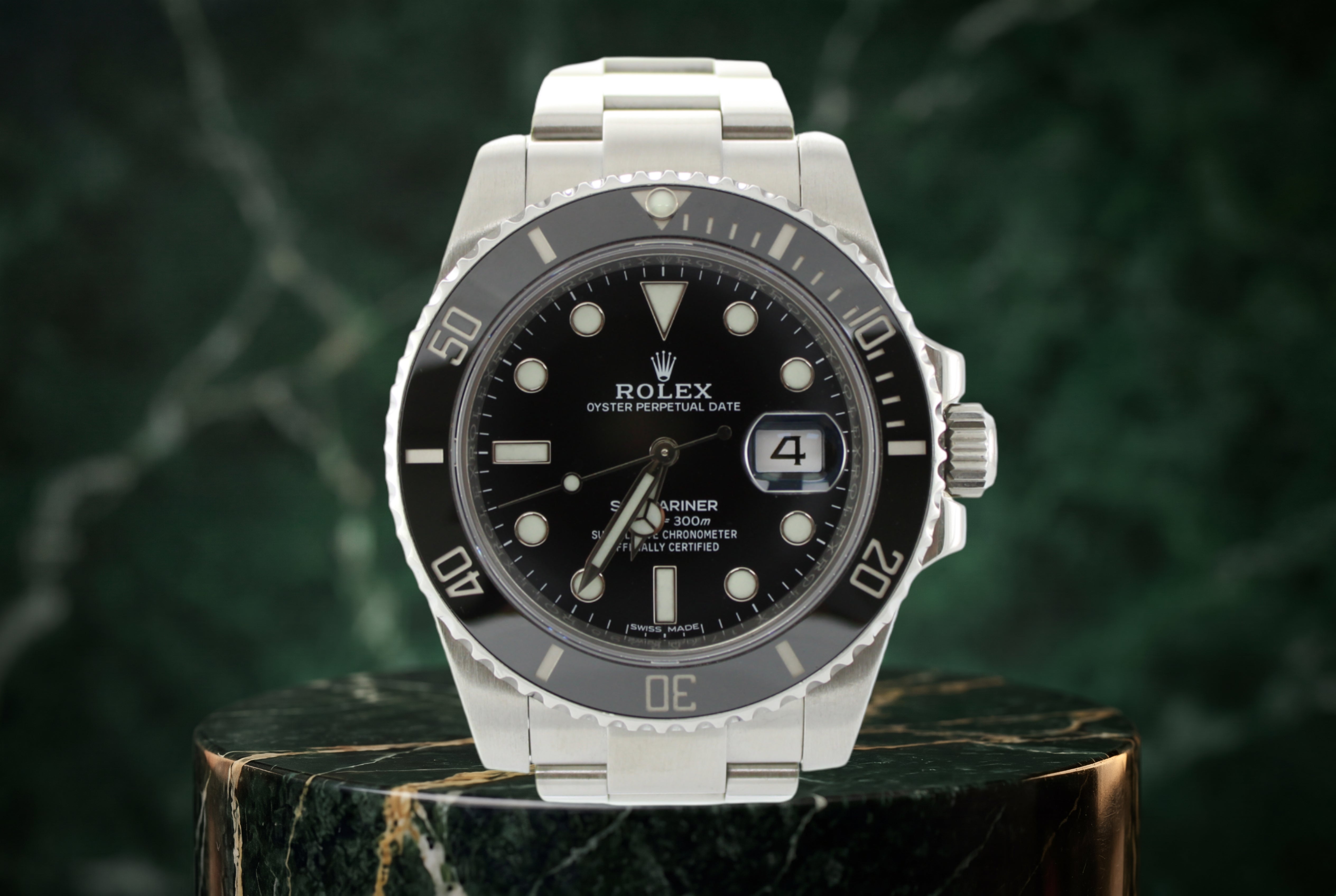 2018 Rolex Submariner Date Black Stainless Steel 116610 40mm Oyster Watch With Box and Papers SKU: JLLLGG0826295