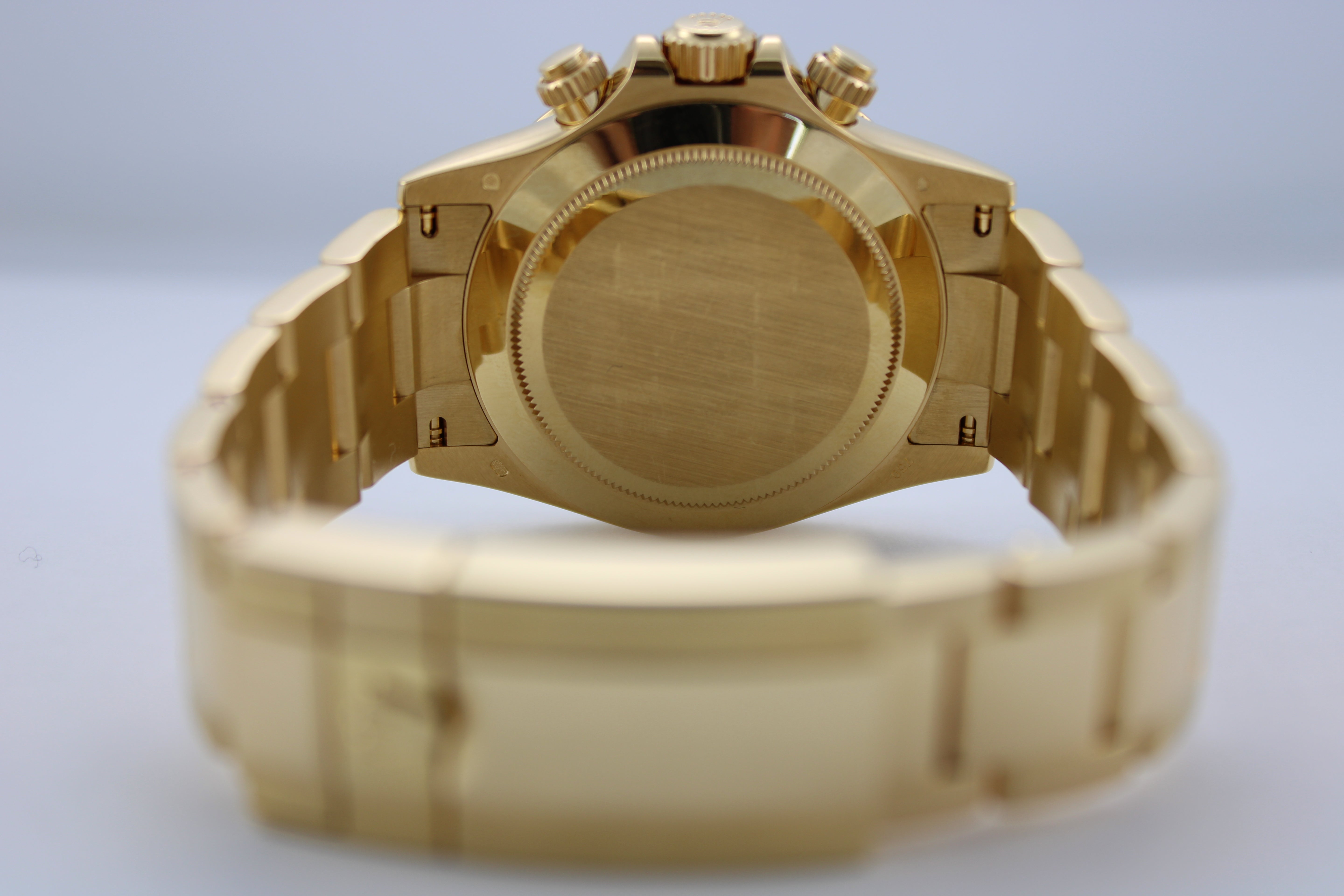 2014 Rolex Cosmograph Daytona "Paul Newman" 18K Gold UNPOLISHED 116528 40mm Oyster Watch With Box and Papers SKU: JVIGGG03260J8