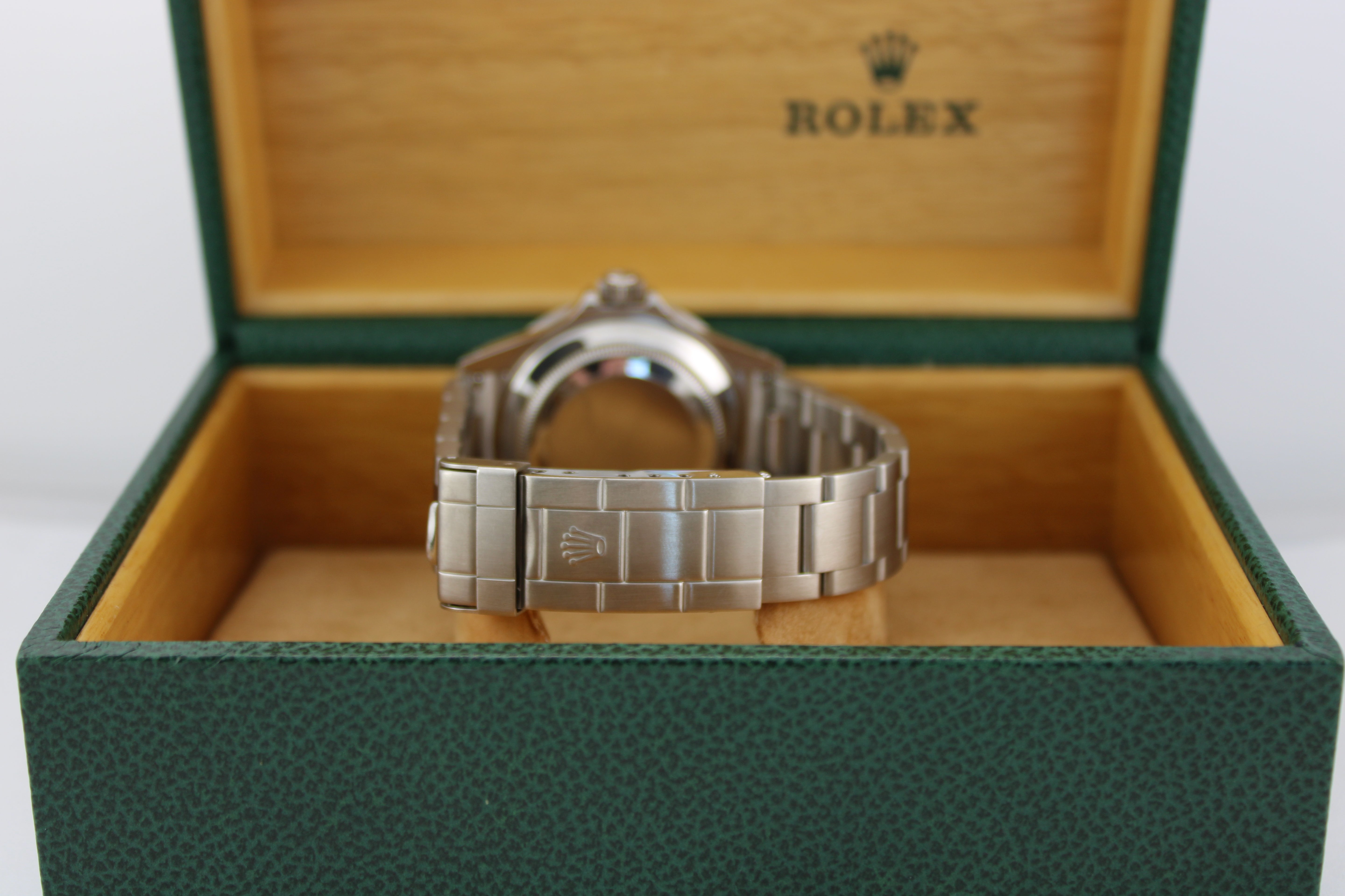 2002 Rolex Submariner Date Black Stainless Steel 16610 40mm Oyster Watch With Box and Papers SKU: JKMGG0326311