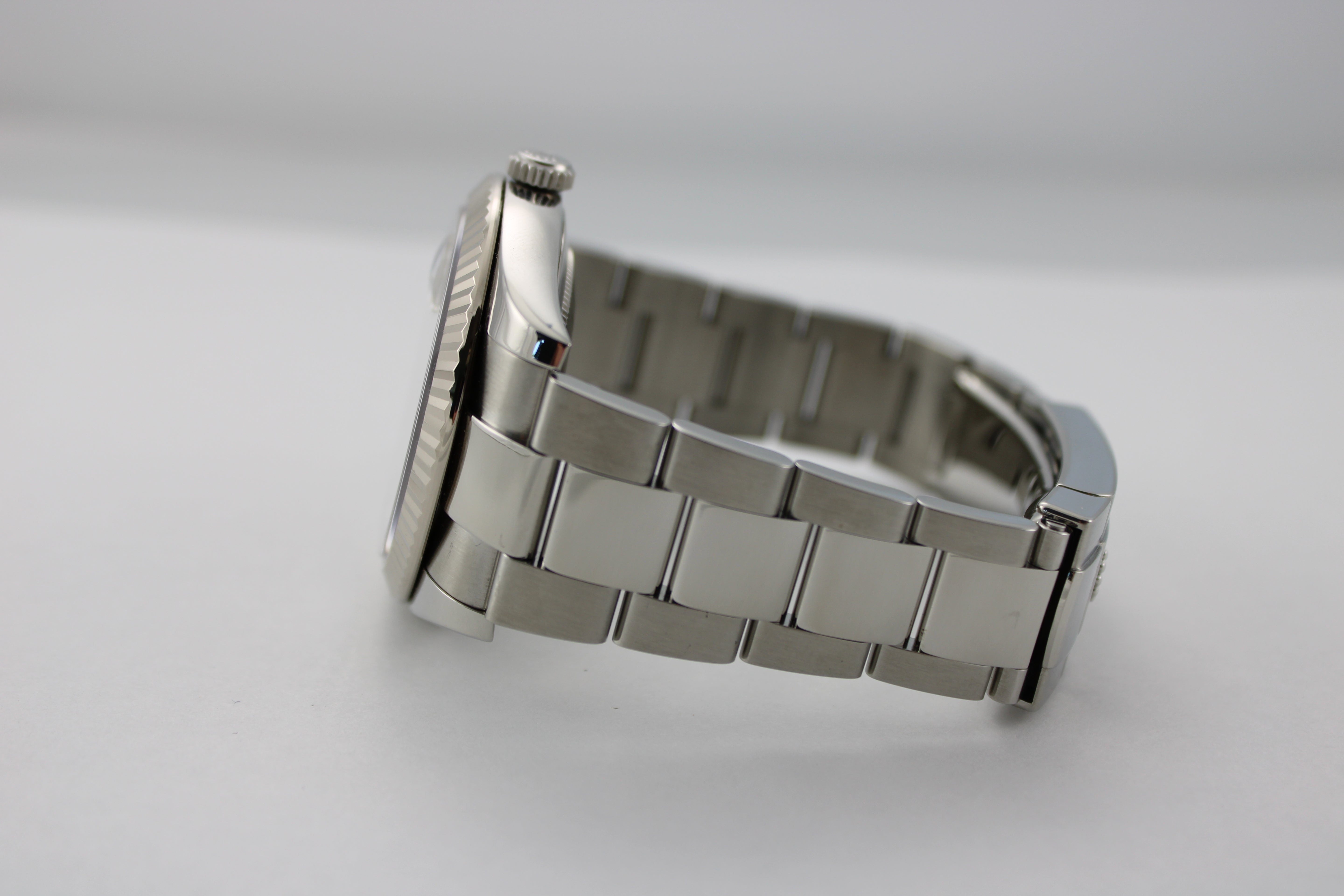 Rolex Datejust White Stainless Steel 126334 41mm Oyster Fluted Watch SKU: JNGKM04260A3