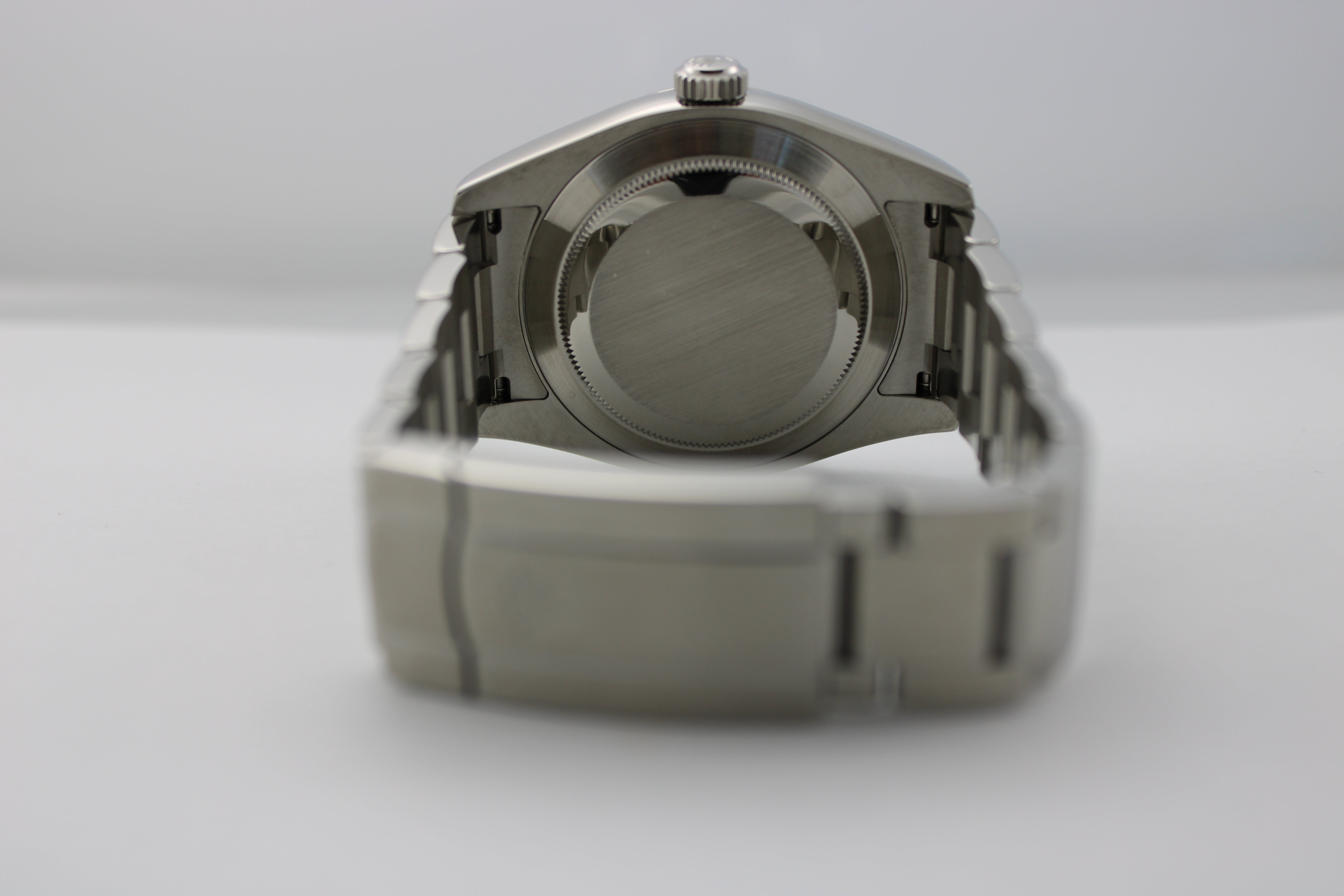 2020 Rolex AirKing Black 3-6-9 Stainless Steel 116900 40mm Smooth Oyster Watch With Box and Papers SKU: JAKKM0326369