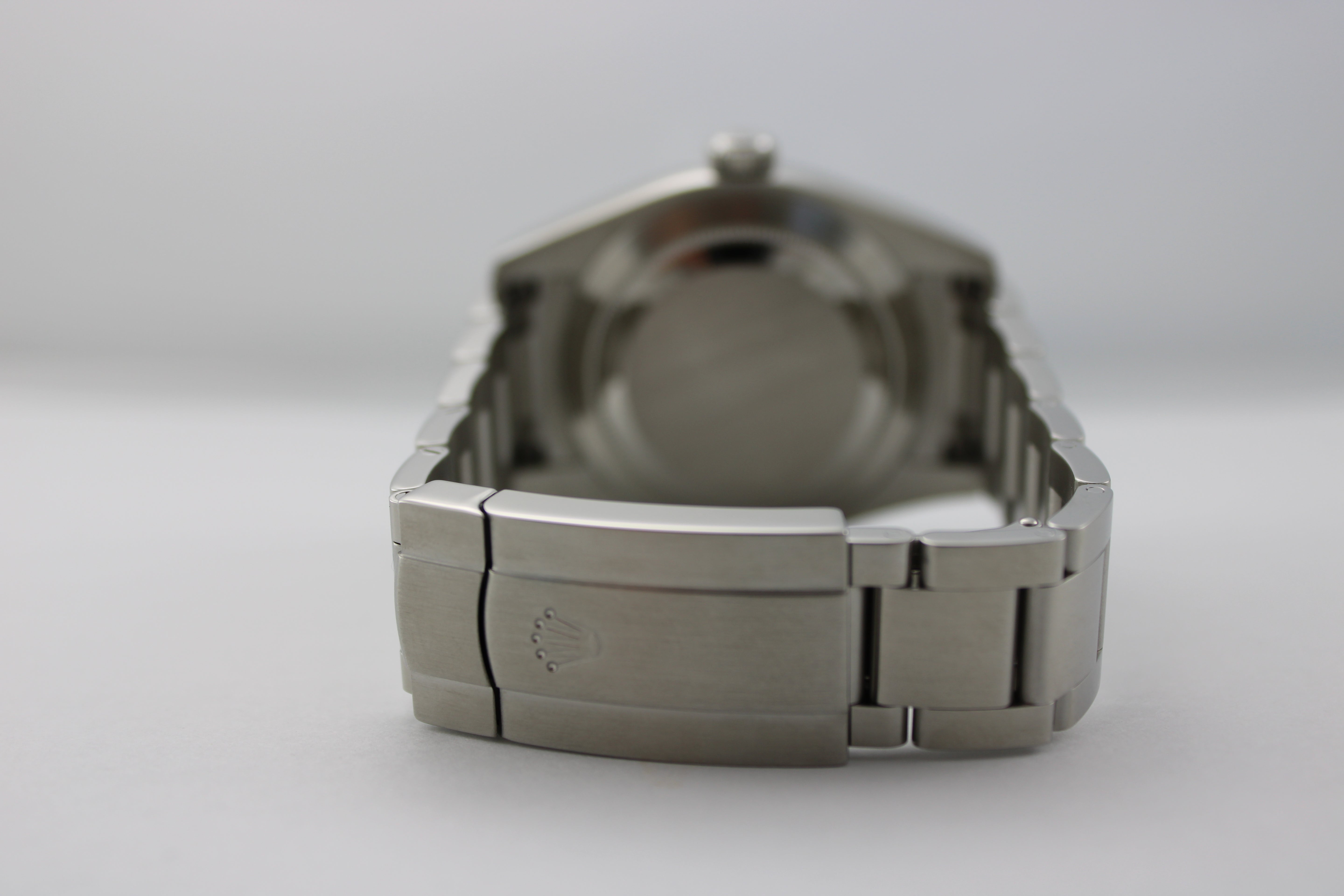 2020 Rolex AirKing Black 3-6-9 Stainless Steel 116900 40mm Smooth Oyster Watch With Box and Papers SKU: JAKKM0326369