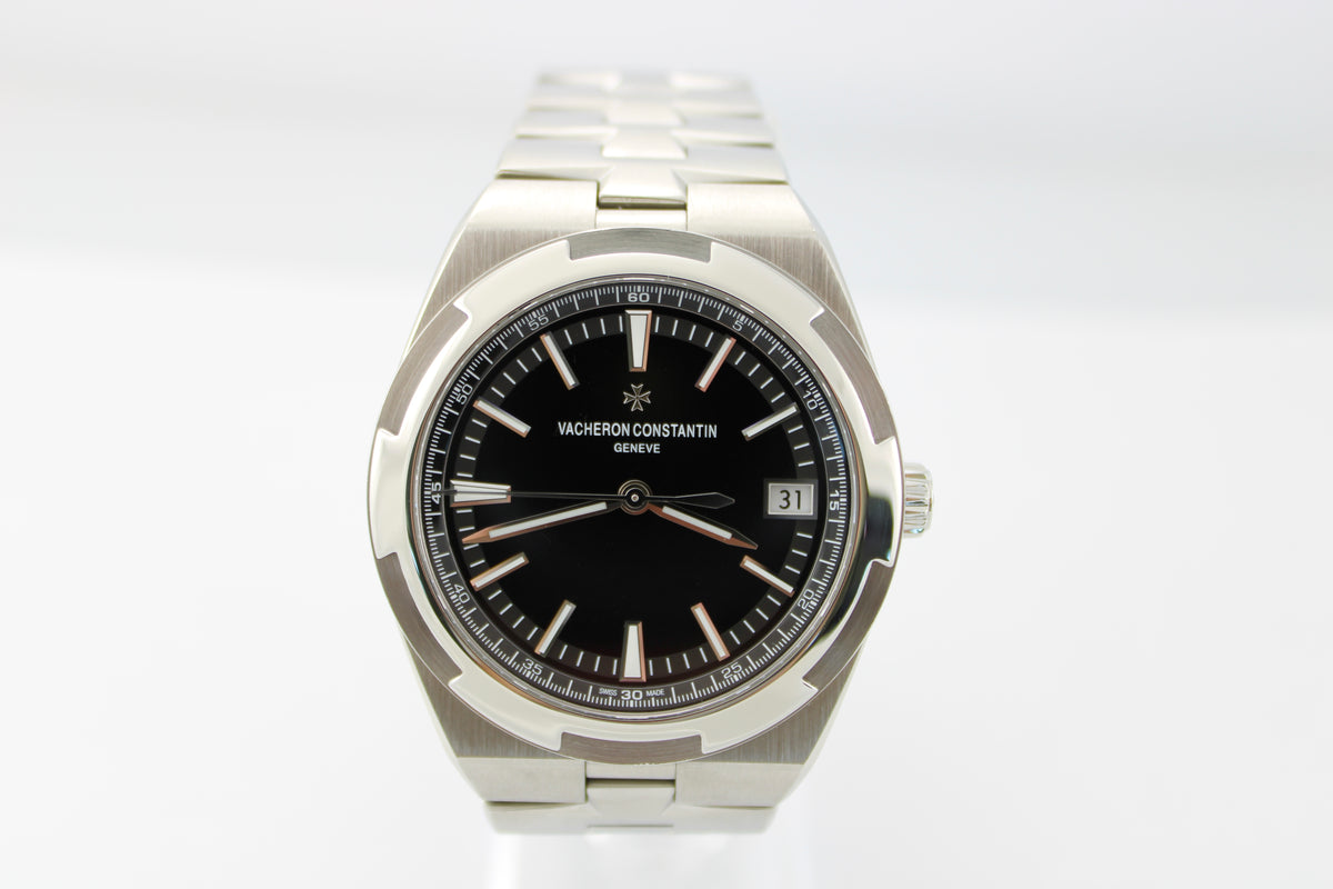 Vacheron Constantin Overseas Black 4500V Stainless Steel 41mm Watch SKU: JLAMGM0226904