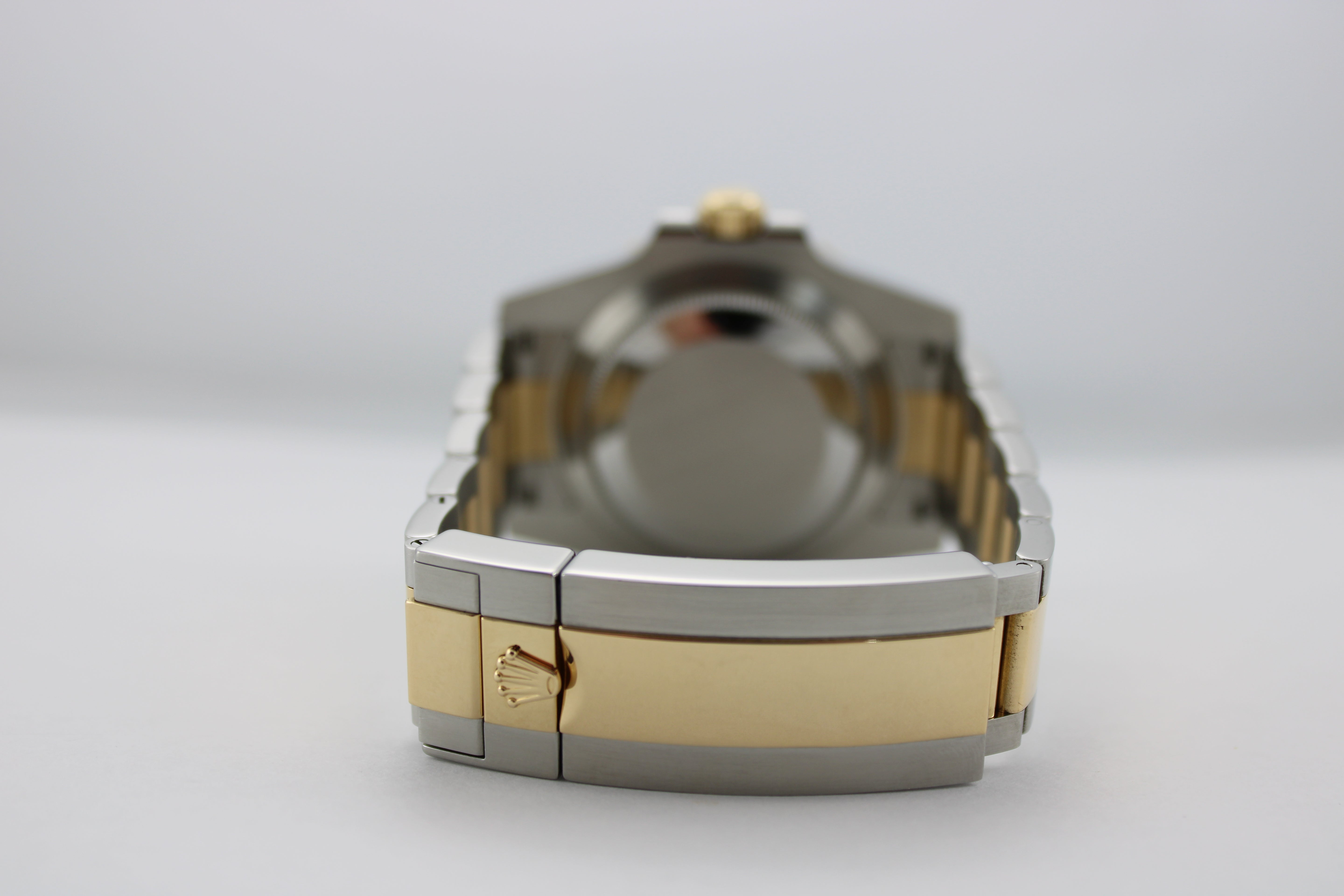 2017 Rolex Submariner Date Sunburst Two-Tone 18K Gold Steel 116613LB 40mm Oyster Watch With Box and Papers SKU: JLVMOM0326440