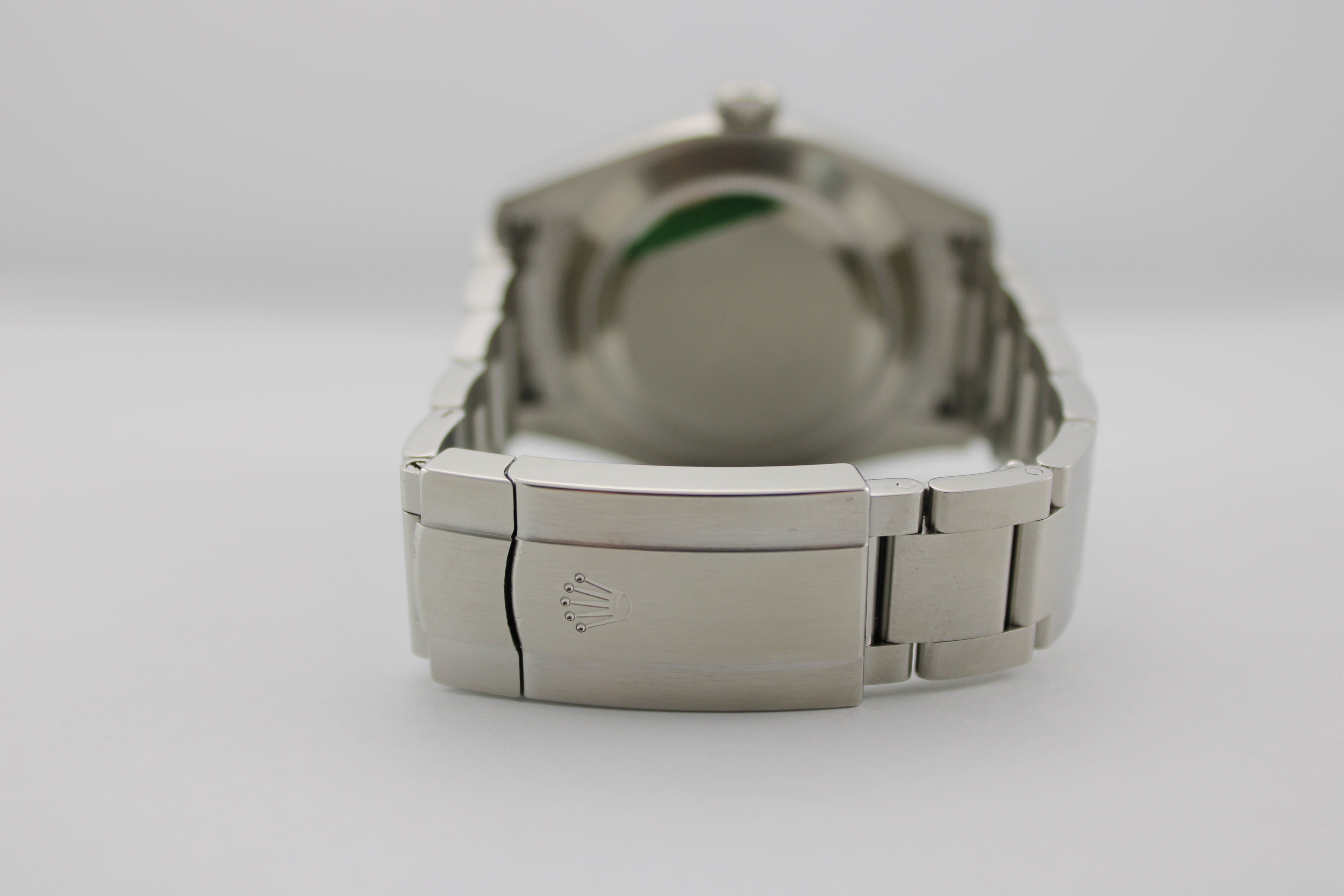 2021 Rolex AirKing Black 3-6-9 Stainless Steel 116900 40mm Smooth Oyster Watch With Box and Papers SKU: JKGGG0426744