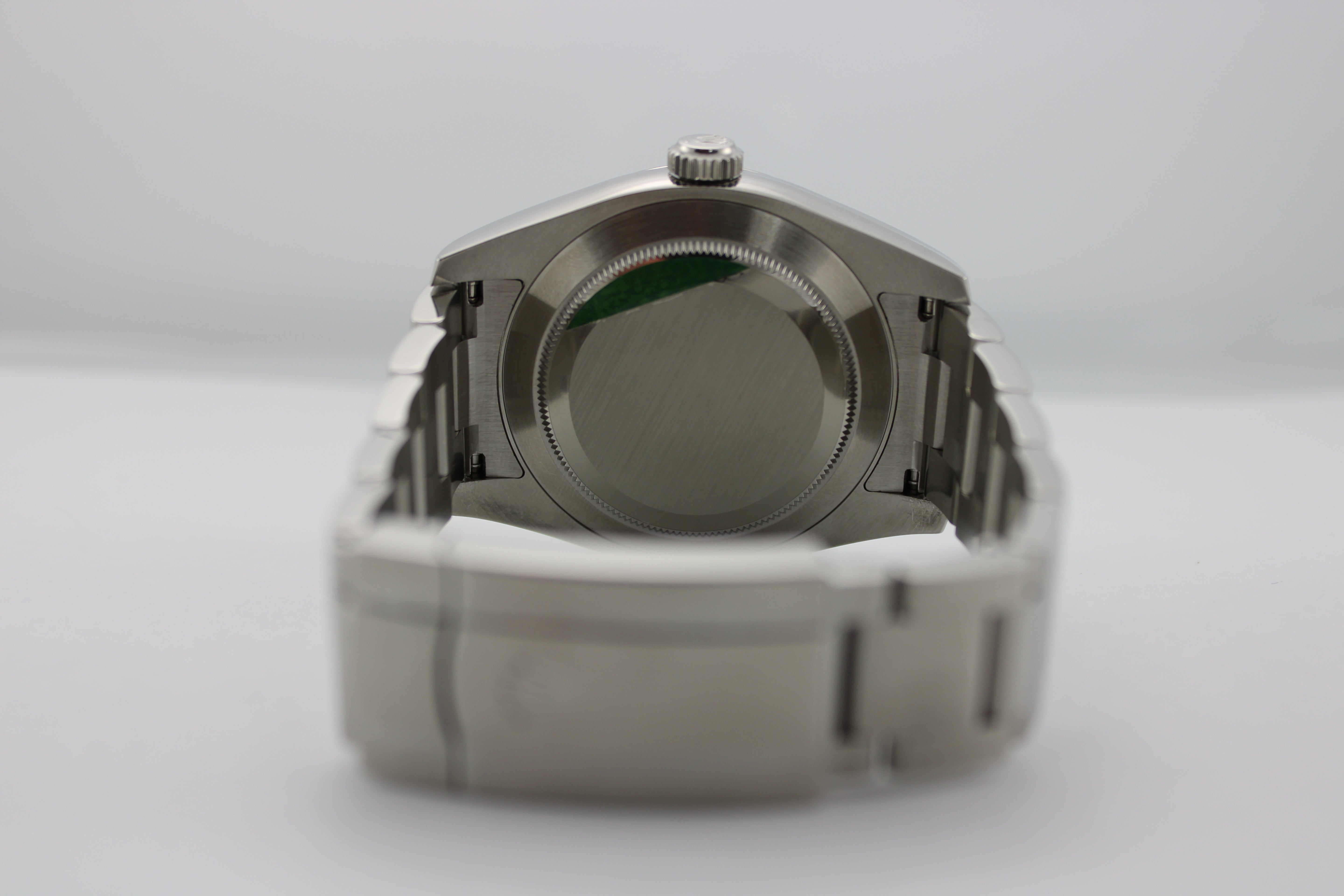 2021 Rolex AirKing Black 3-6-9 Stainless Steel 116900 40mm Smooth Oyster Watch With Box and Papers SKU: JKGGG0426744