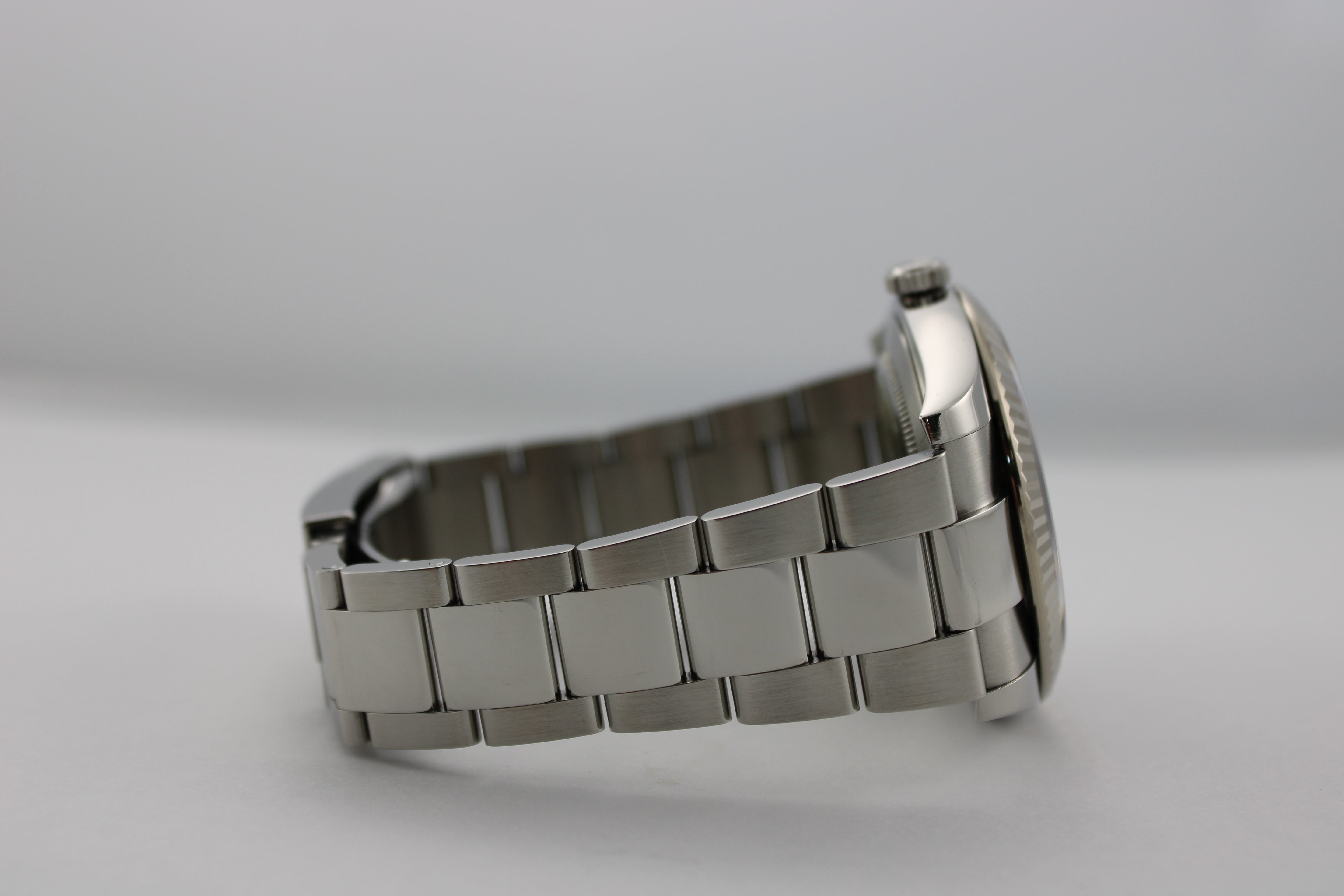 Rolex Datejust 41 Black 126334 41mm Fluted Bezel Stainless Steel Oyster Watch  SKU: JNAGG0326985