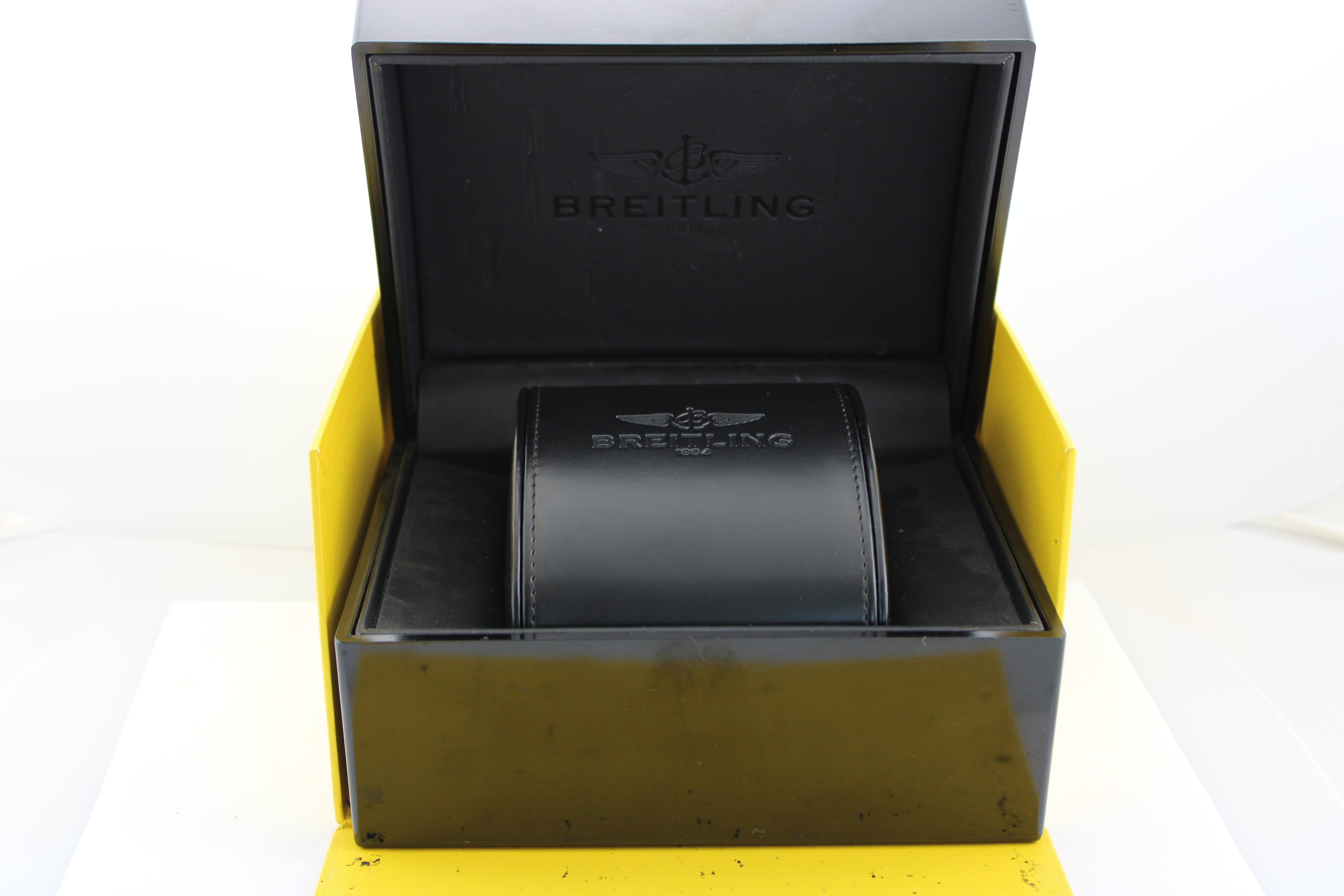 2012 Breitling Transocean Chronograph Silver Stainless Steel  AB015212/G724 43mm Watch With Box and Papers  SKU: JOKMG0526015