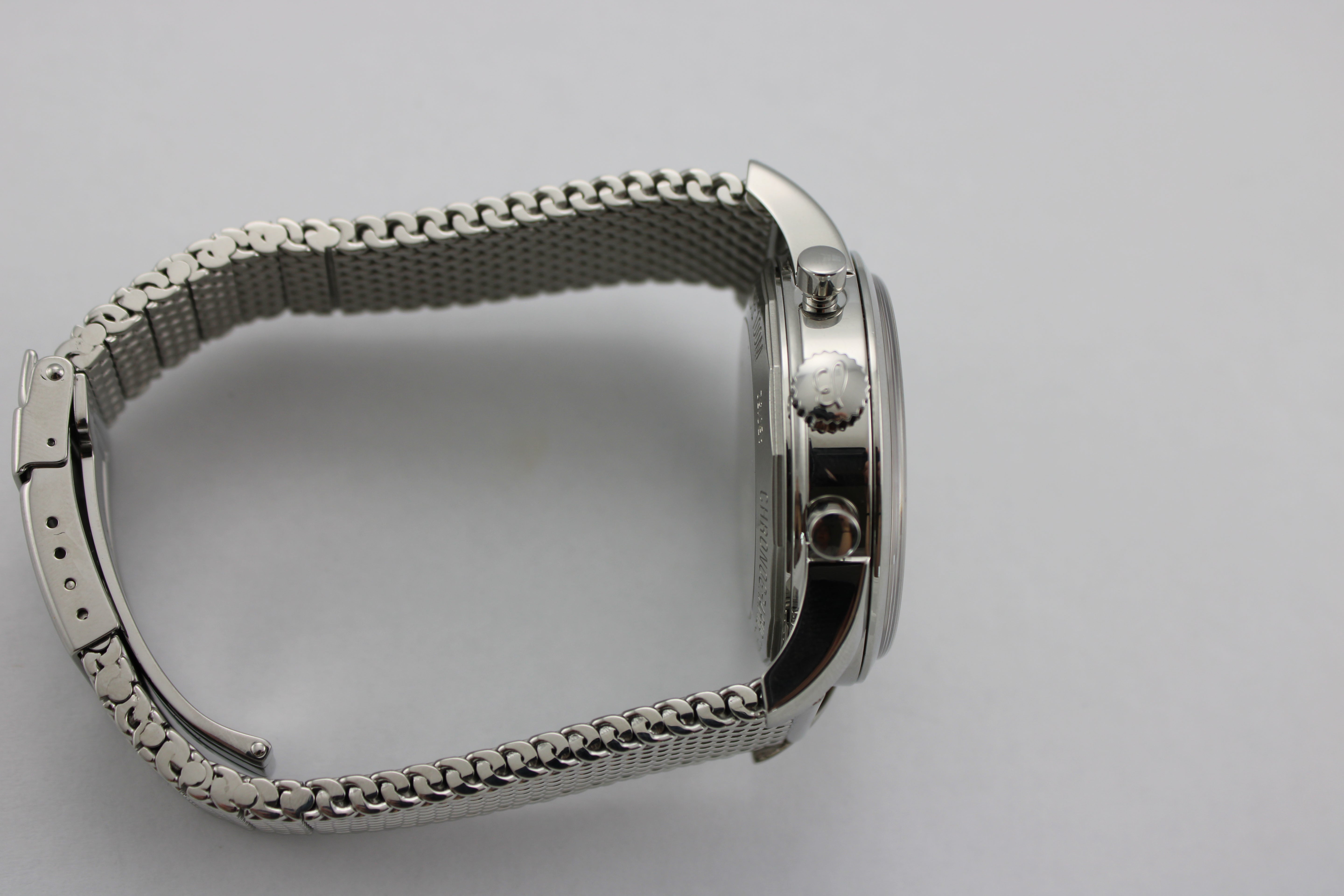 2012 Breitling Transocean Chronograph Silver Stainless Steel  AB015212/G724 43mm Watch With Box and Papers  SKU: JOKMG0526015