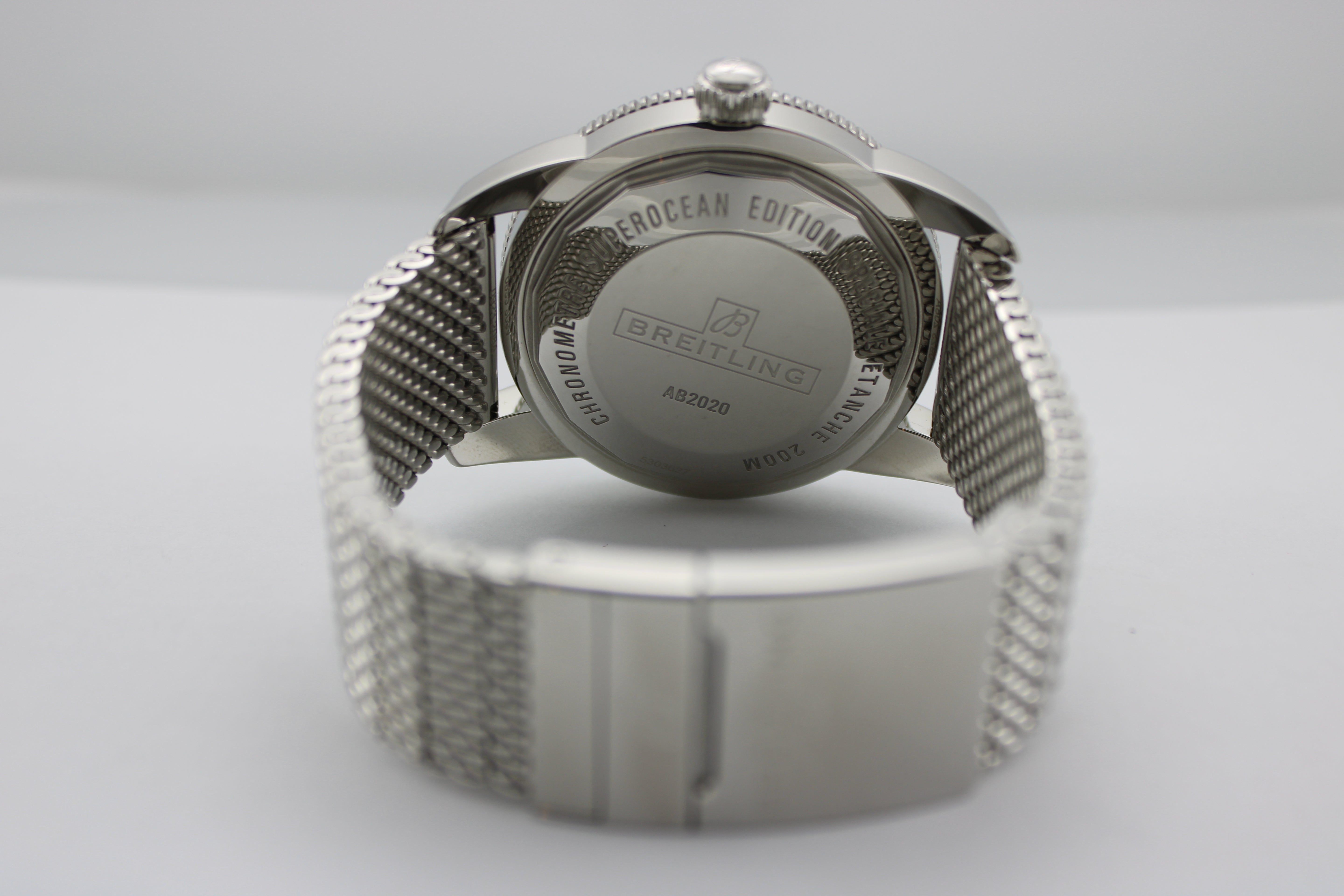 2023 Breitling SuperOcean Heritage Green Stainless Steel  AB2020121L1A1 46mm Watch With Box and Papers  SKU: JVVGG0426627