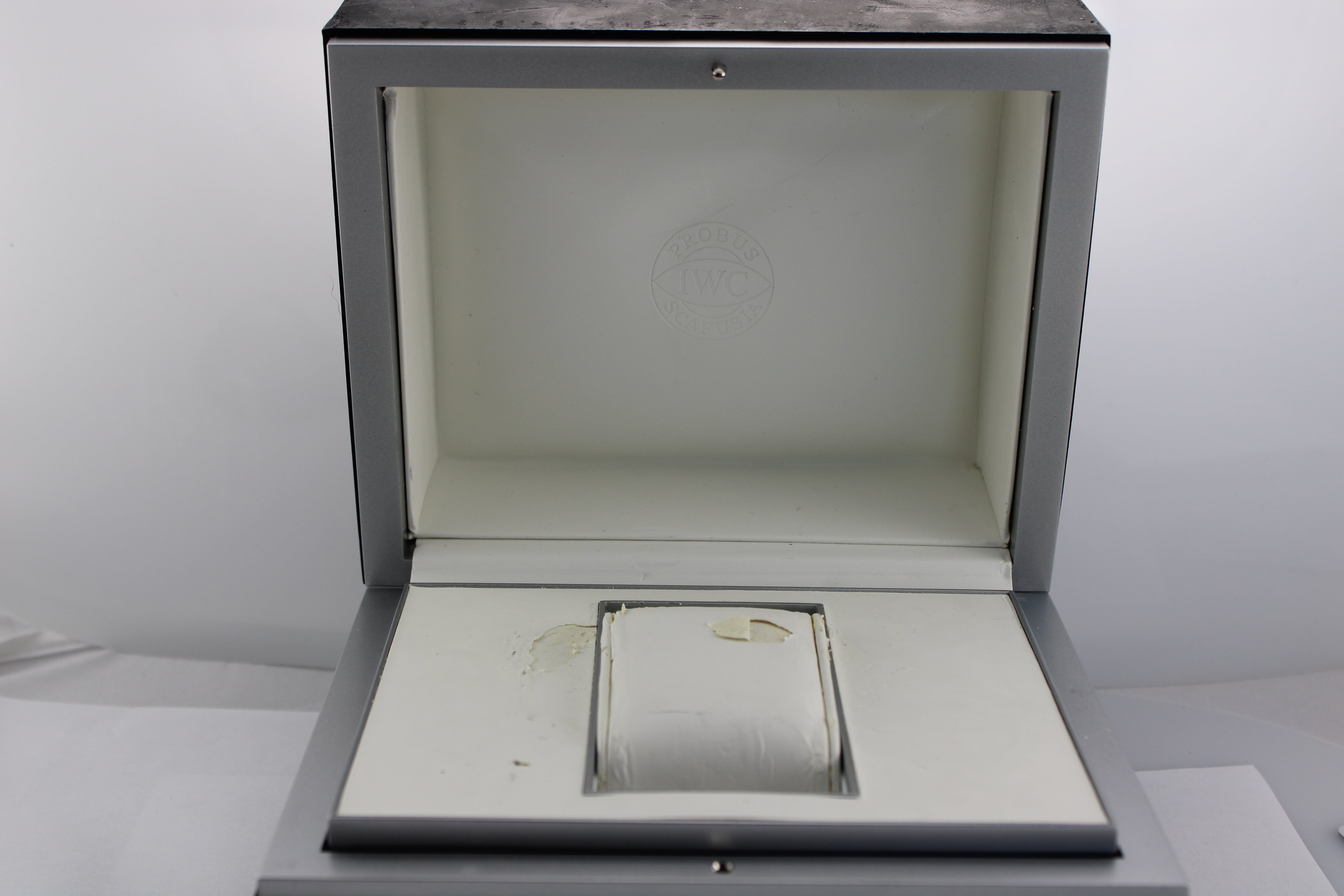 2013 IWC Spitfire Grey Stainless Steel IW387802 43mm Watch With Box and Papers  SKU: JOMMG0426727