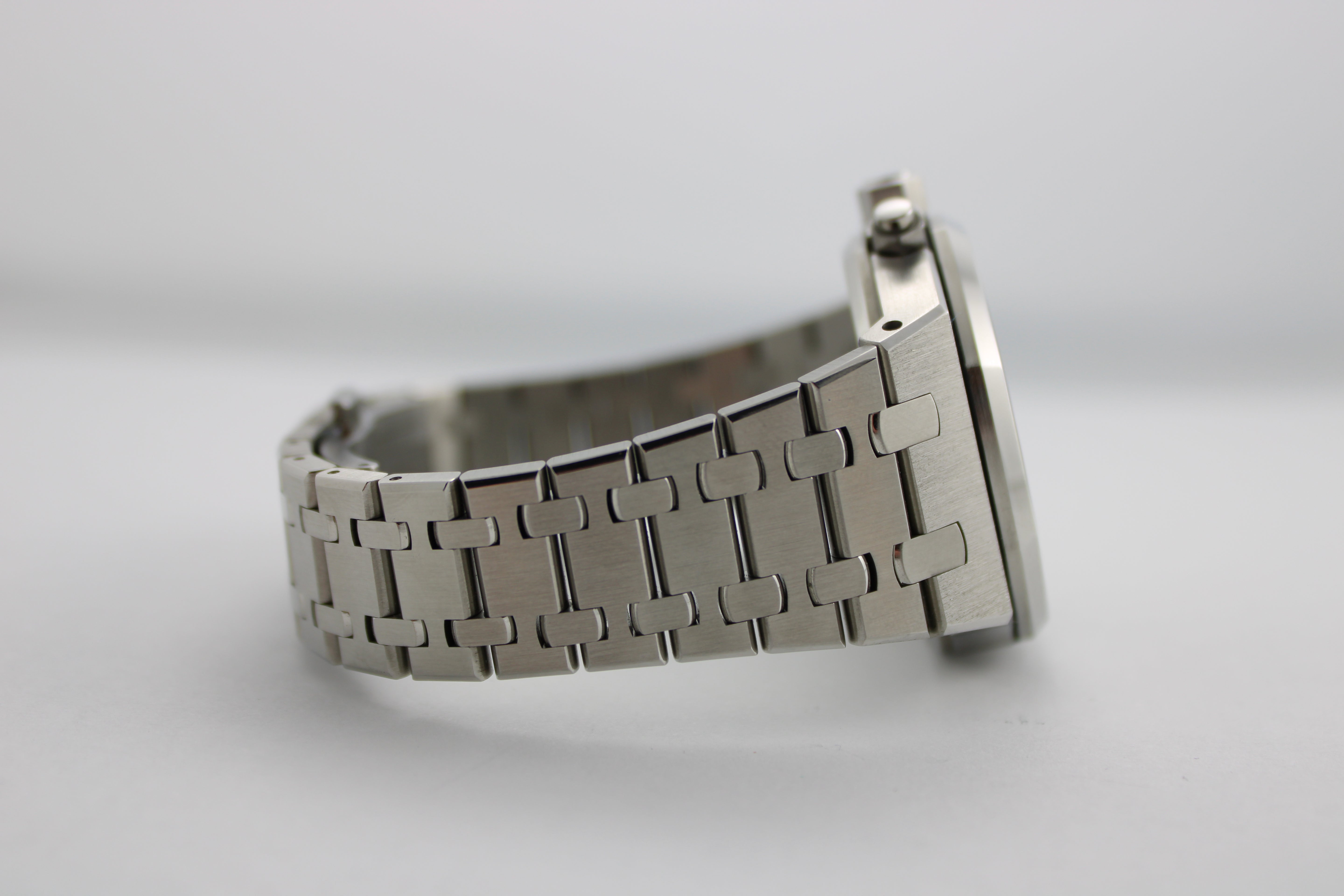 Audemars Piguet Royal Oak Rhodium Stainless Steel 26315ST 38mm Watch With Box and Papers  SKU: JVKAMM032651A