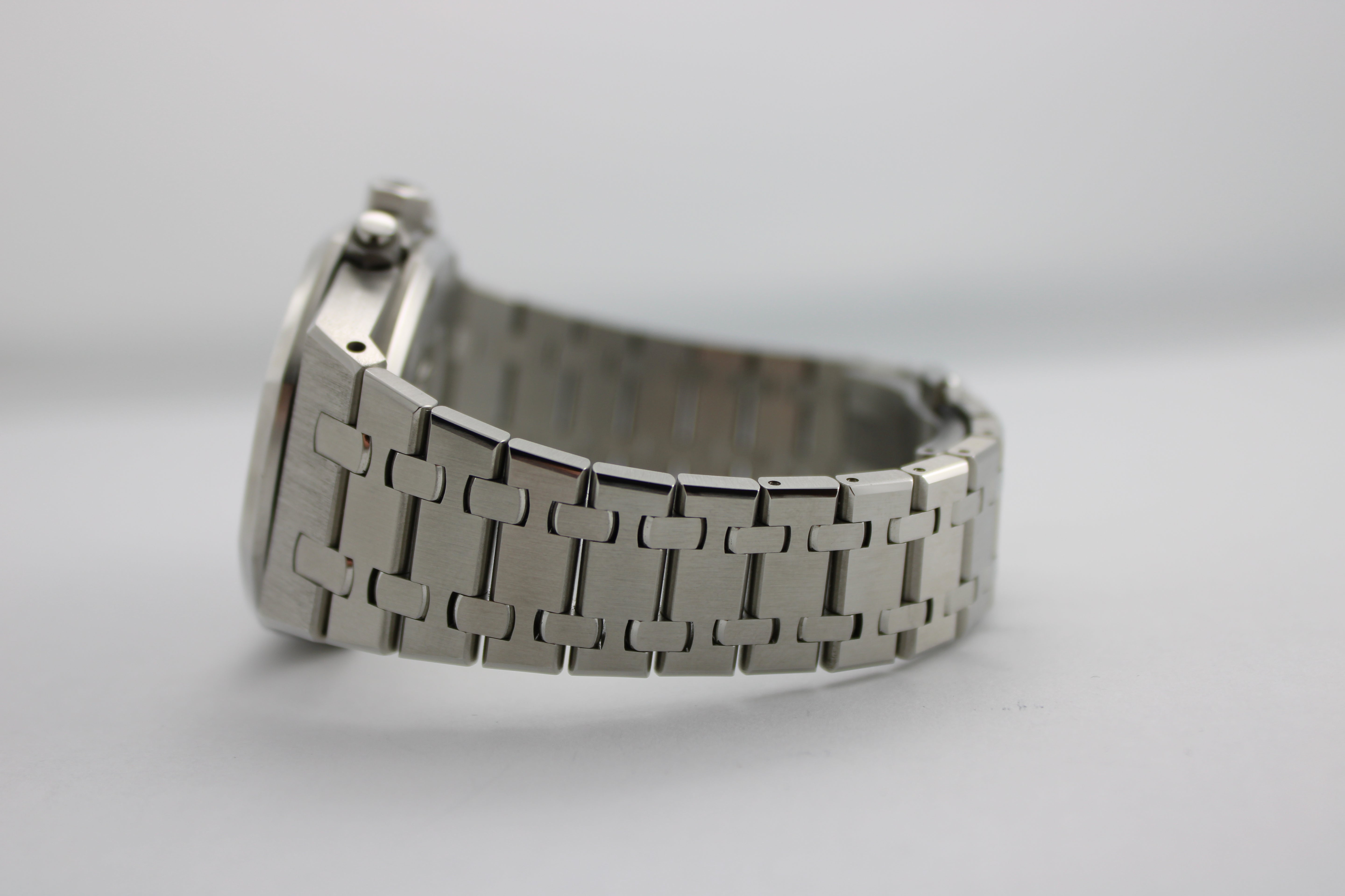 Audemars Piguet Royal Oak Rhodium Stainless Steel 26315ST 38mm Watch With Box and Papers  SKU: JVKAMM032651A