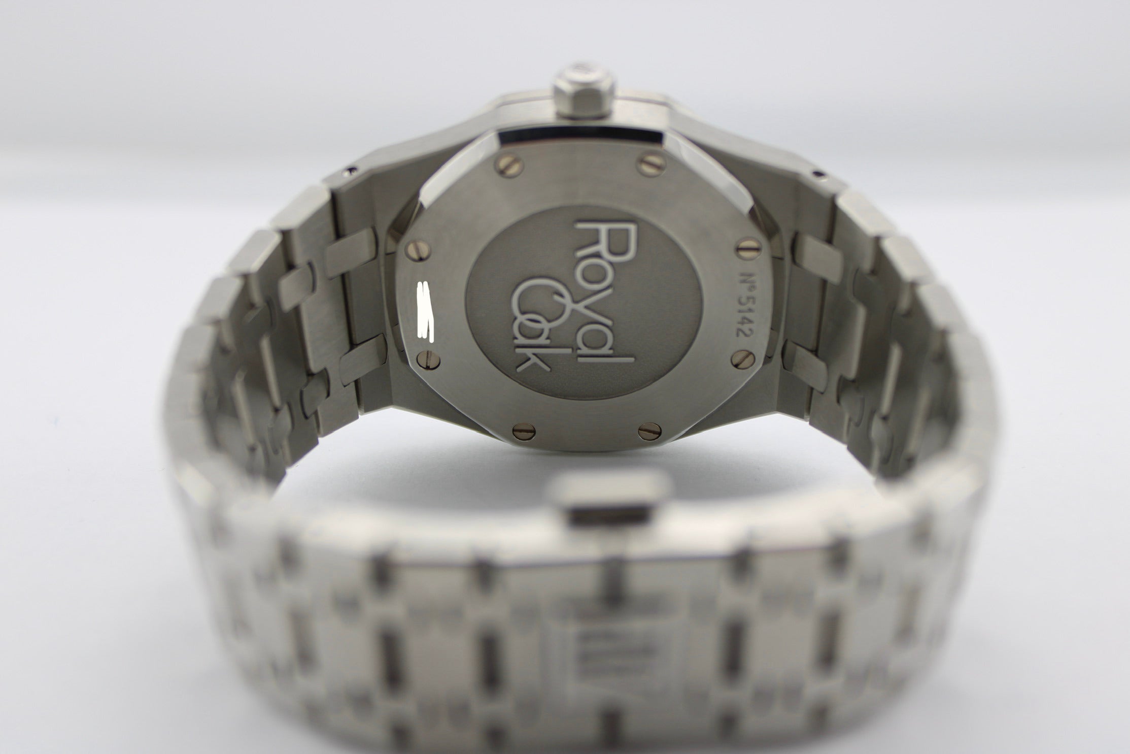 2015 Audemars Piguet Royal Oak White Dual Time Steel 26120ST 39mm Watch With Box and Papers SKU: JVVMKM0326522