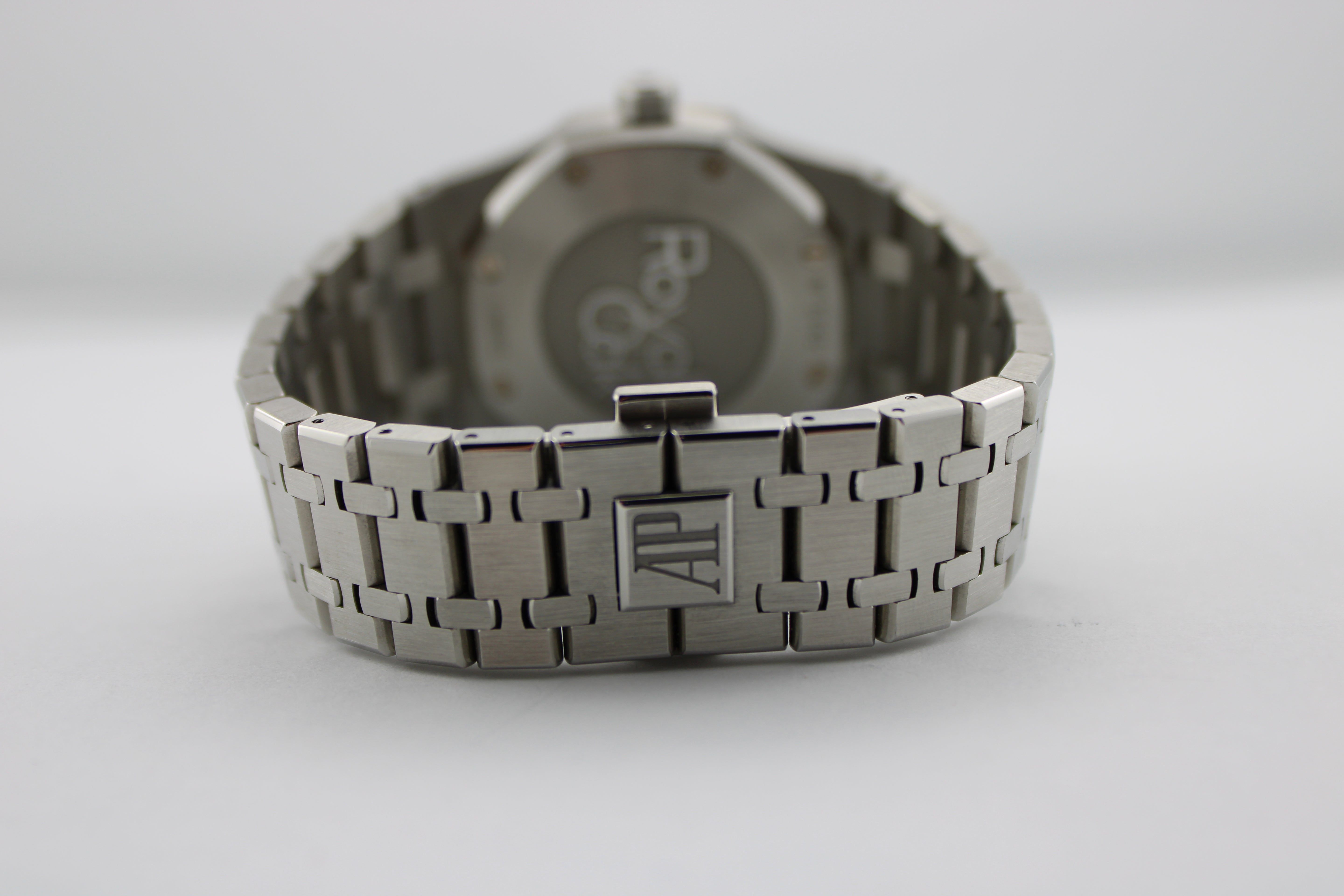 2015 Audemars Piguet Royal Oak White Dual Time Steel 26120ST 39mm Watch With Box and Papers SKU: JVVMKM0326522