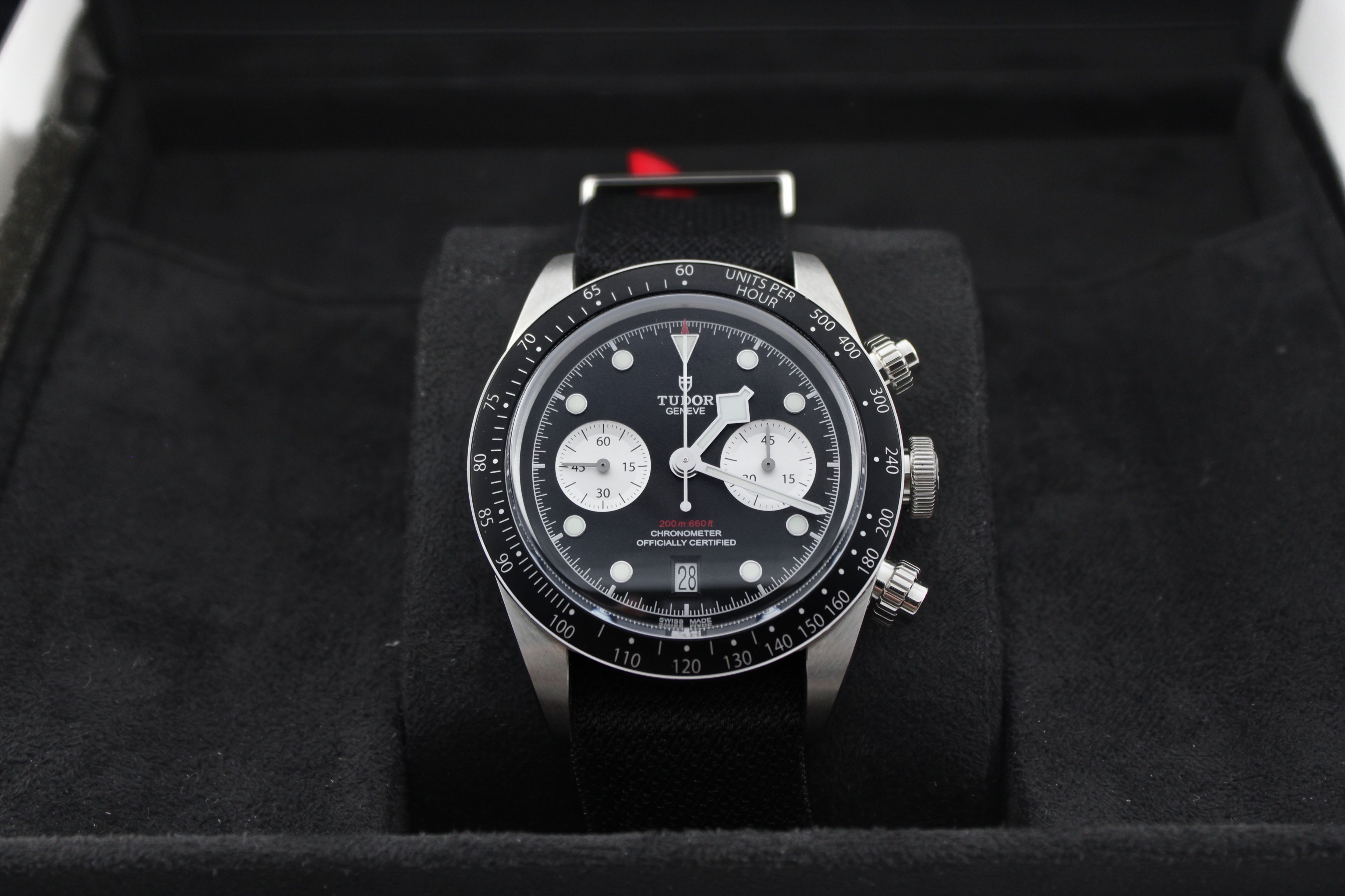 NEW AUGUST 2025 Tudor Black Bay Chronograph Black Steel 79360N 41mm Watch With Box and Papers SKU: JVMGG0426835