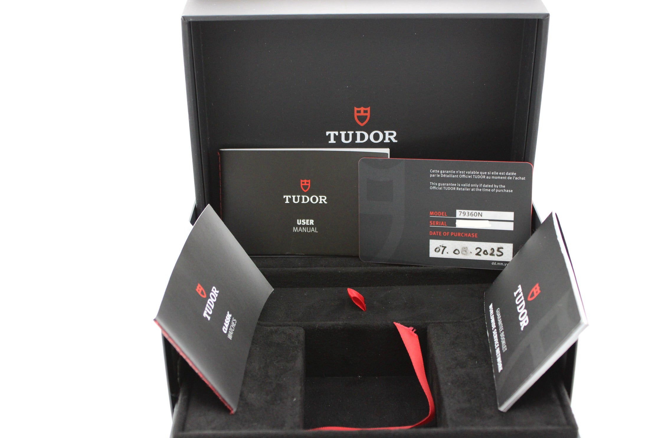 NEW AUGUST 2025 Tudor Black Bay Chronograph Black Steel 79360N 41mm Watch With Box and Papers SKU: JVMGG0426835