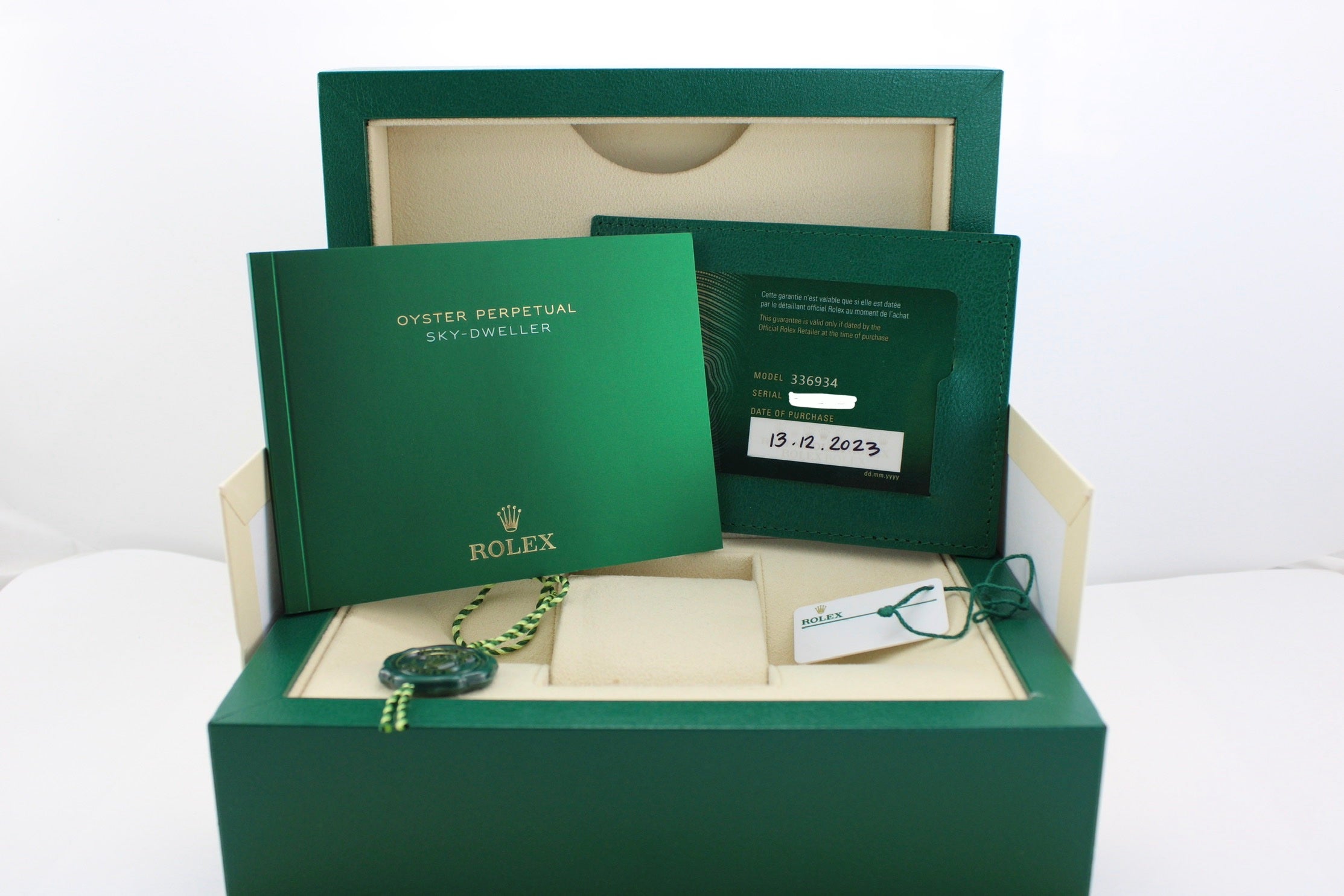 2023 Rolex Skydweller Black Steel 336934 42mm Oyster Watch With Box and Papers SKU: JLKIKM0326256