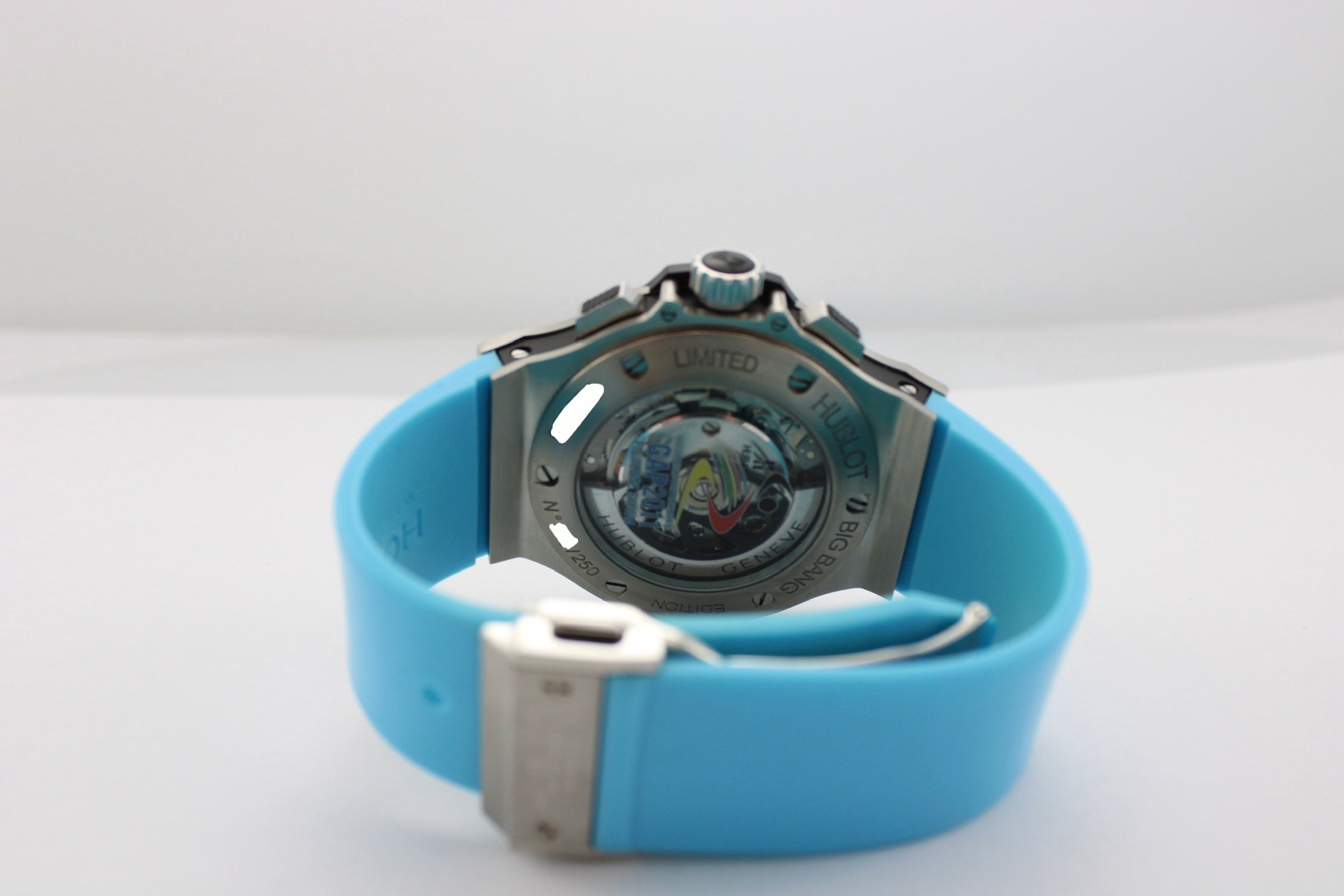 2011 Hublot Big Bang Aero Bang Limited Edition of 250 White Steel 44mm 311.SX.2010.GR.GAP10 Watch With Box and Papers SKU: JMIGG0626868