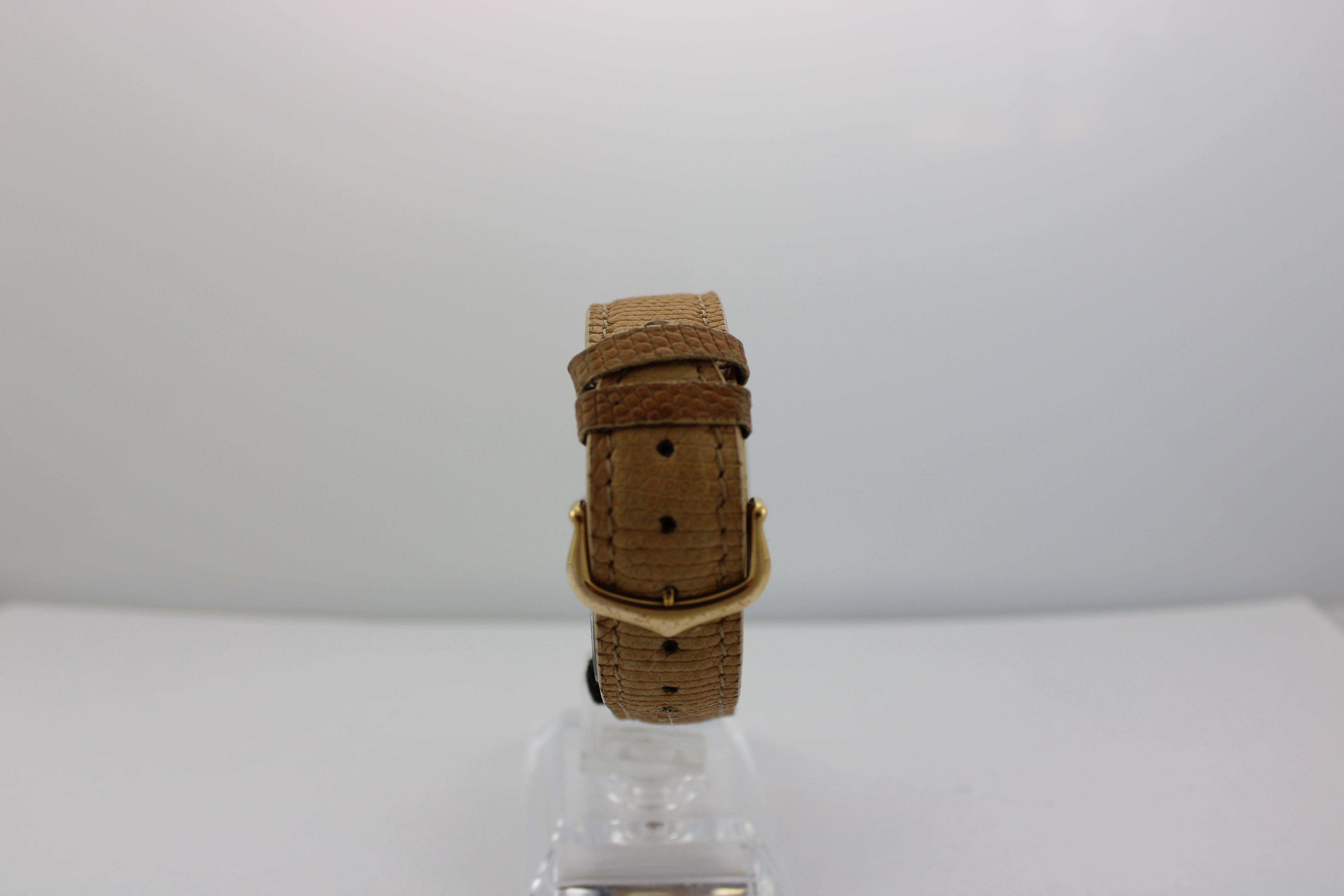 Cartier Tank Vermeil 590005 Quartz 23mm 925 Gold Plated Watch SKU: JEGG0426166