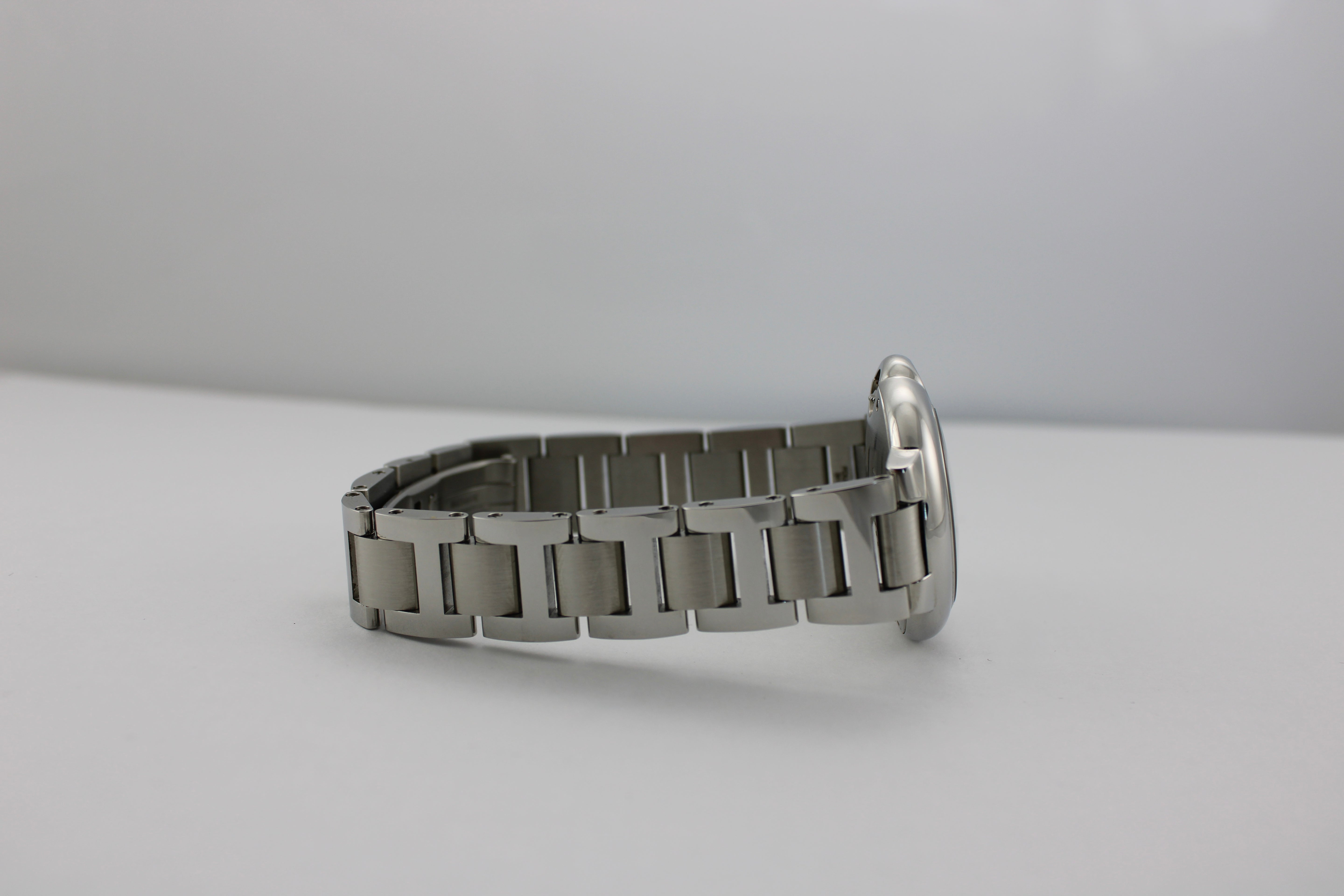 Cartier Ballon Bleu 3489 Silver 33mm Steel Watch SKU: JOIGG06262VX
