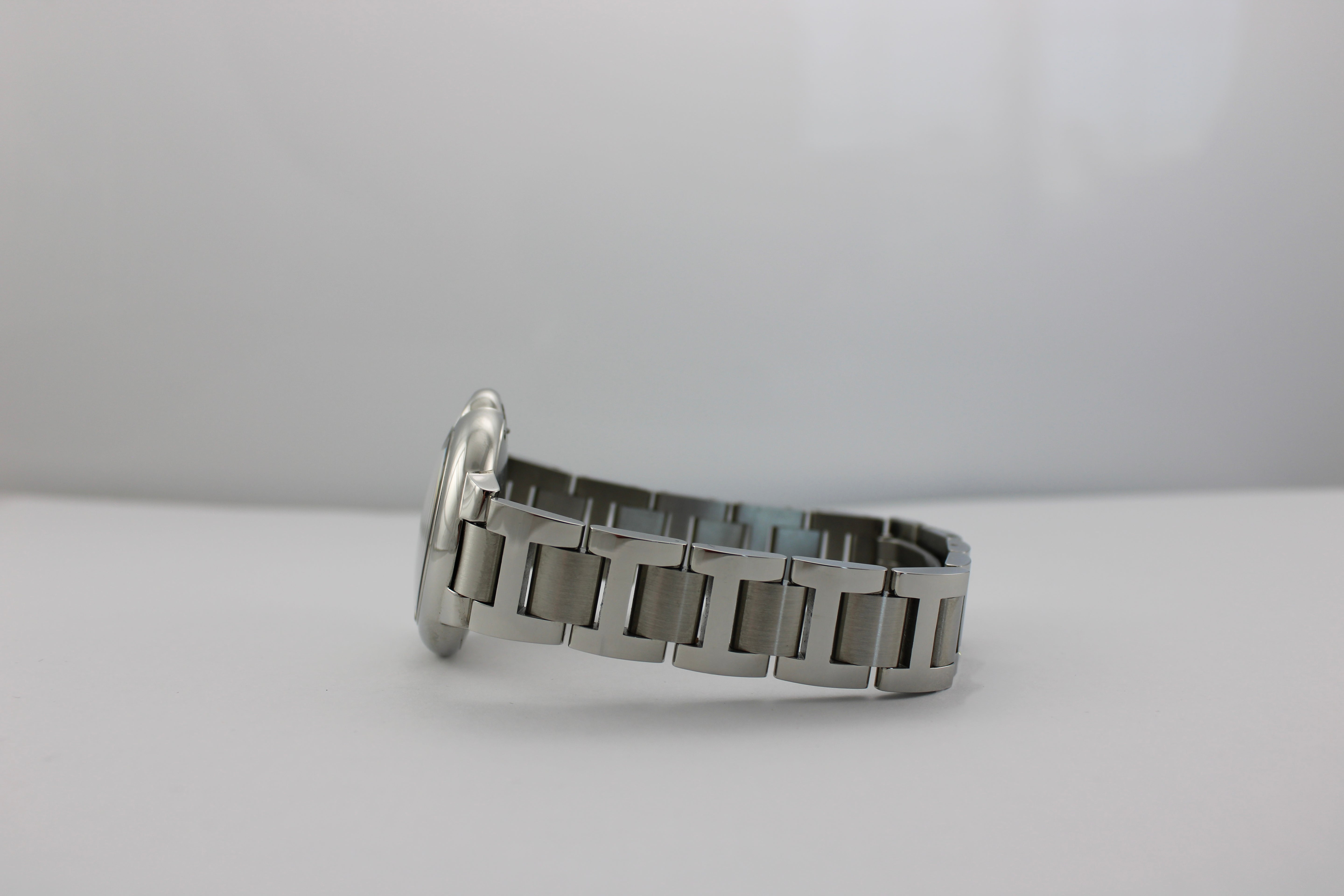 Cartier Ballon Bleu 3489 Silver 33mm Steel Watch SKU: JOIGG06262VX