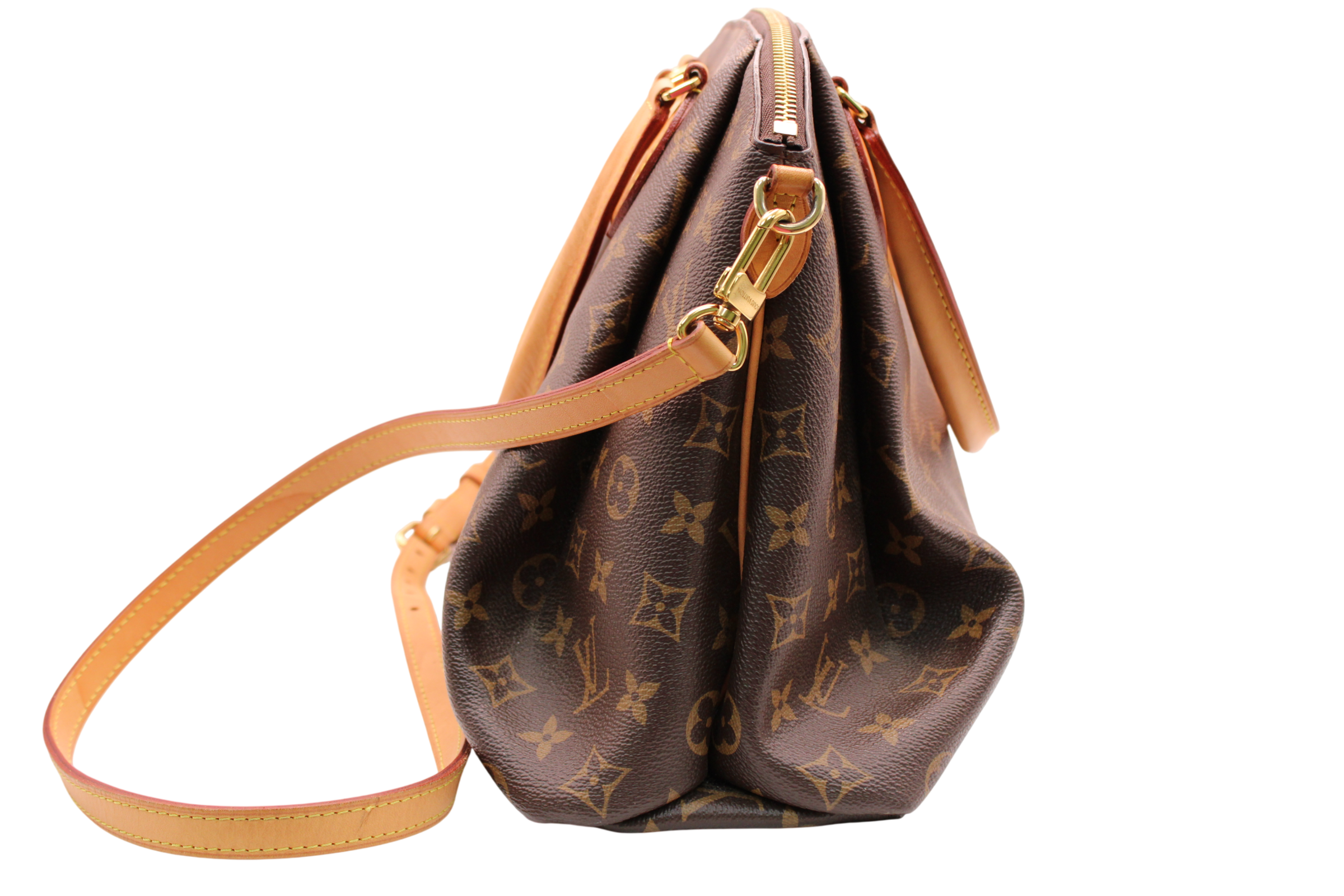 Louis Vuitton Rivoli Handbag Monogram Canvas MM M44546