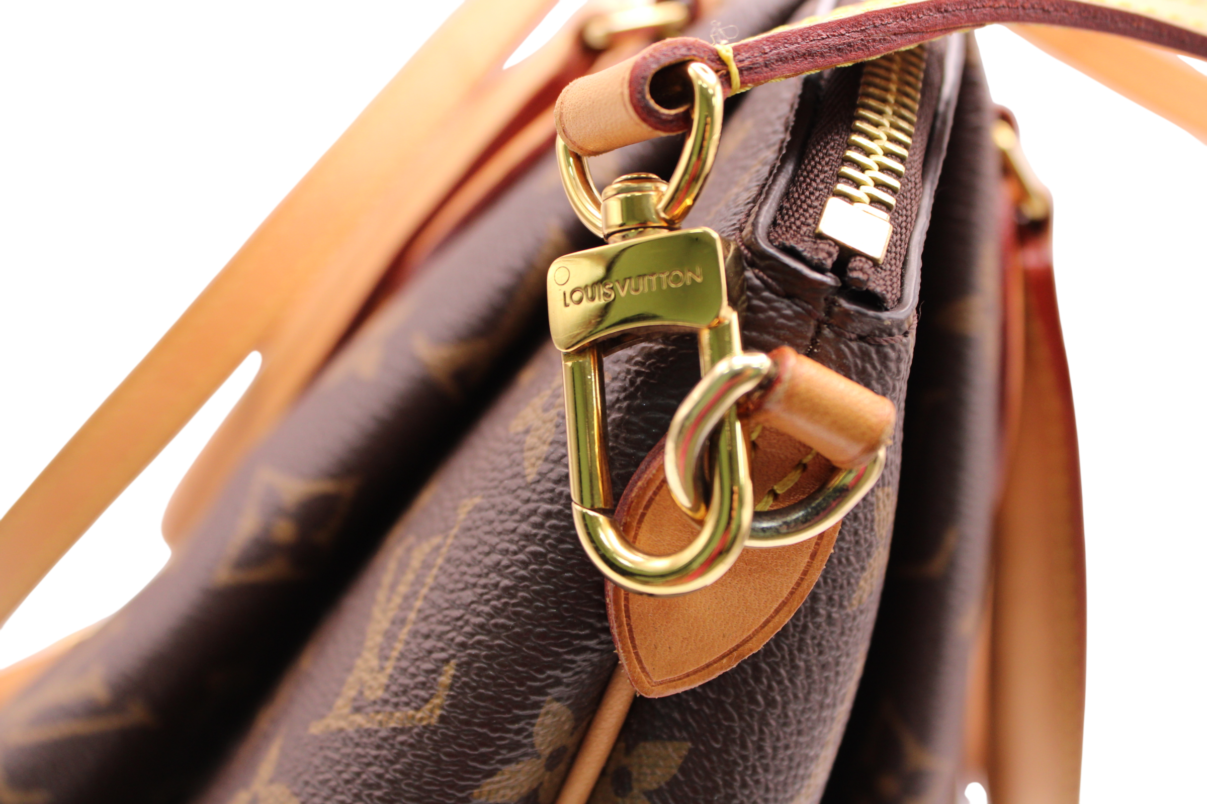 Louis Vuitton Rivoli Handbag Monogram Canvas MM M44546